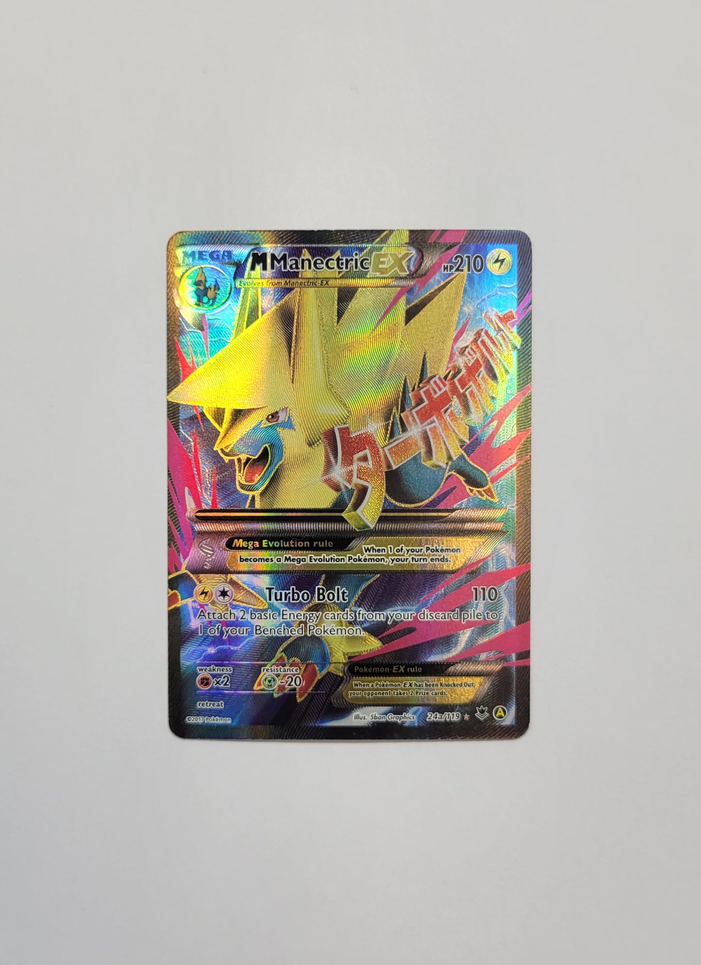 M Manectric EX 24a - Phantom Forces