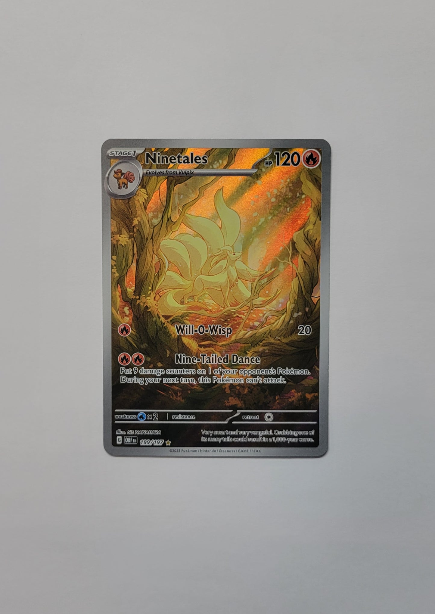 Ninetales 199/197 - Obsidian Flames