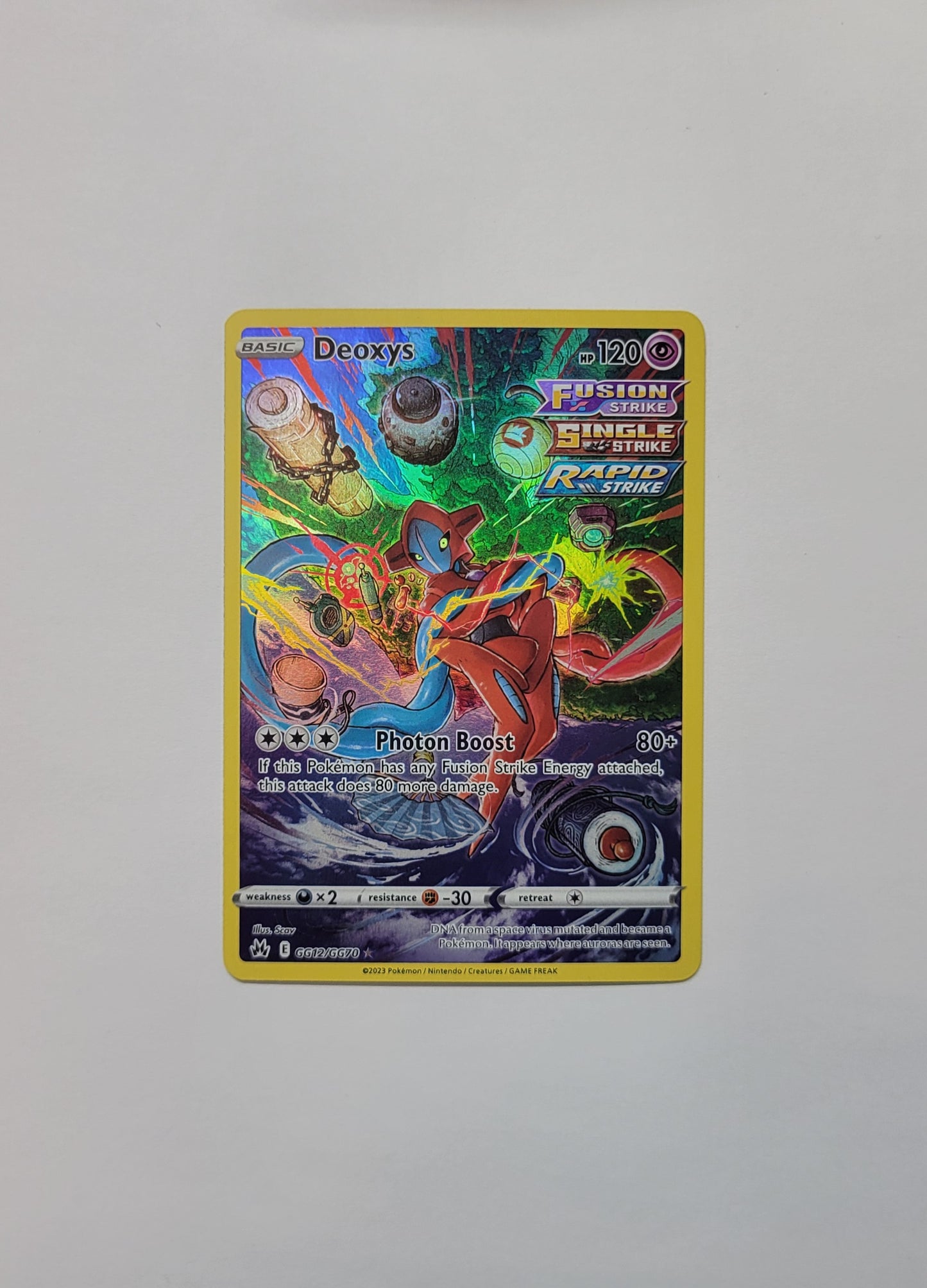 Deoxys GG12/GG70 - Crown Zenith: Galarian Gallery