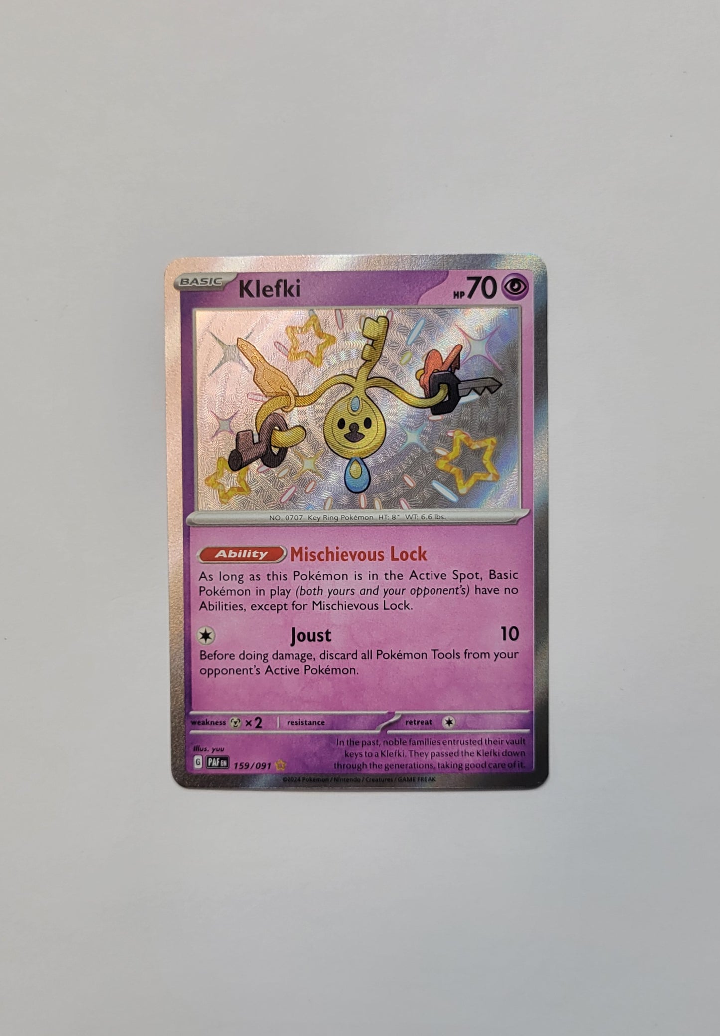 Klefki 159/091 - Paldean Fates