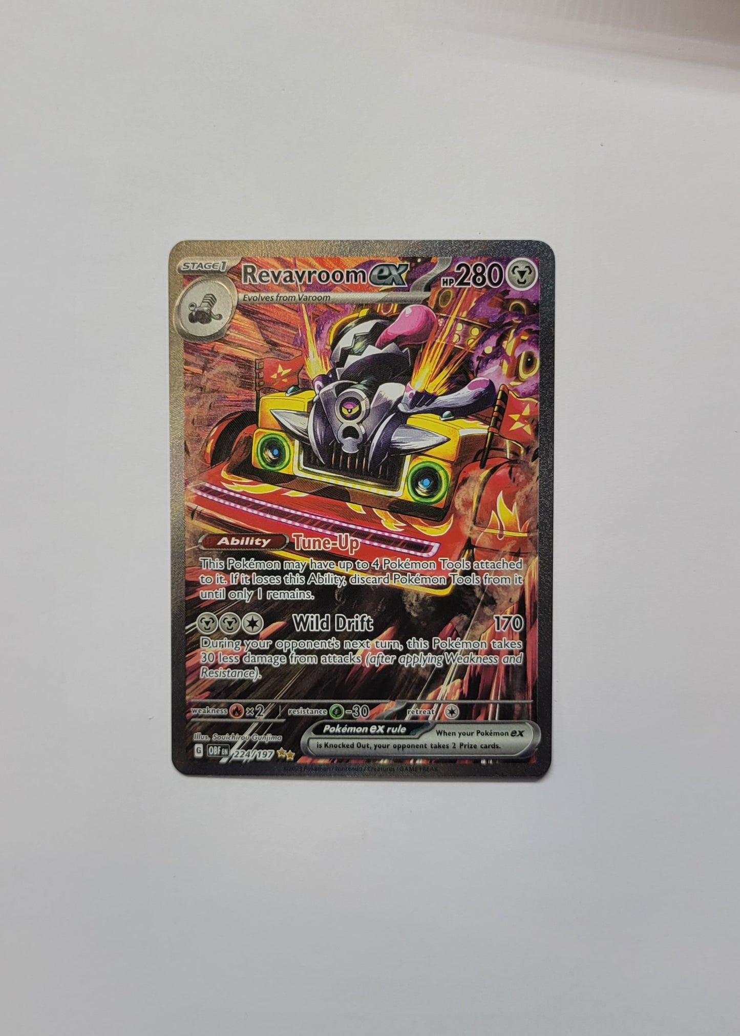 Revavroom ex 224/197 - Obsidian Flames