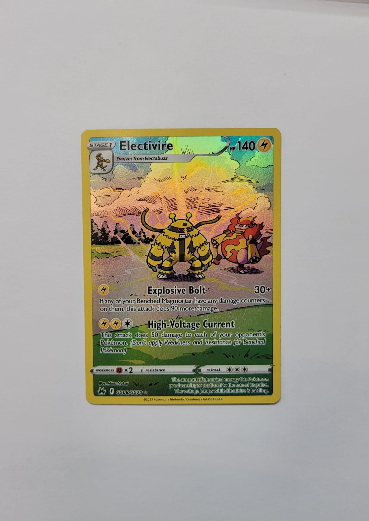 Electivire GG08/GG70 - Crown Zenith: Galarian Gallery