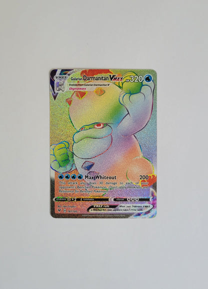Galarian Darmanitan VMAX 187/185 - Vivid Voltage