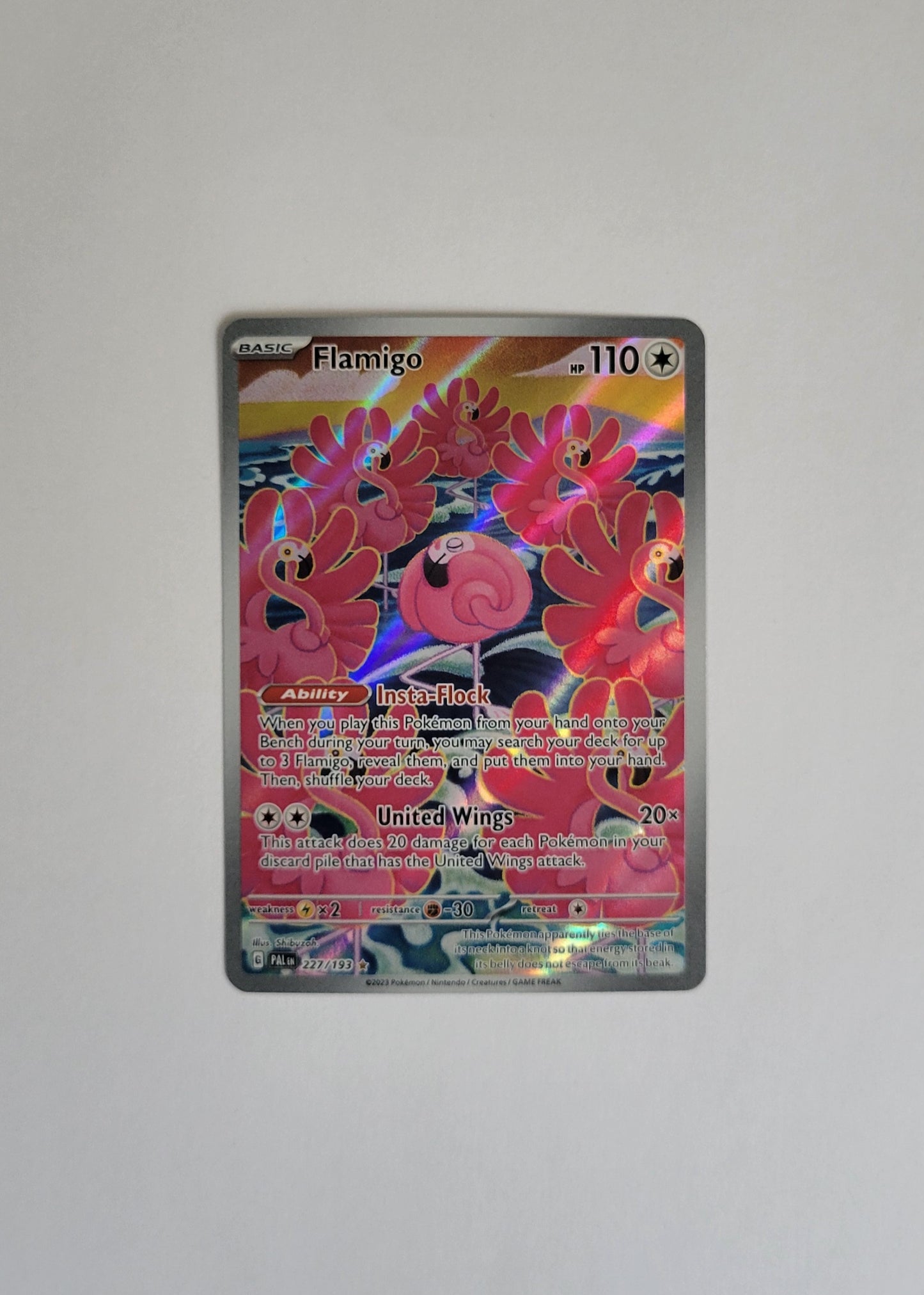 Flamigo 227/193 - Paldea Evolved