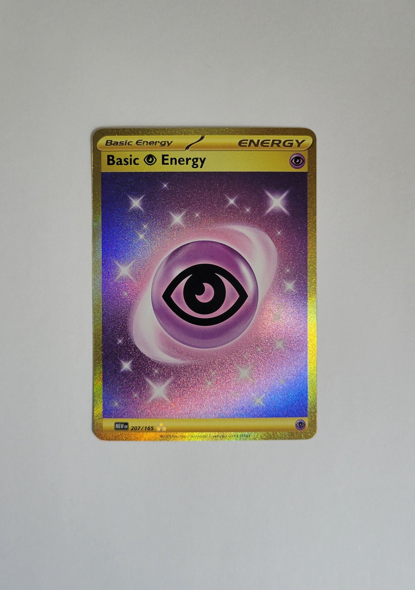 Basic Psychic Energy 207/165 - 151