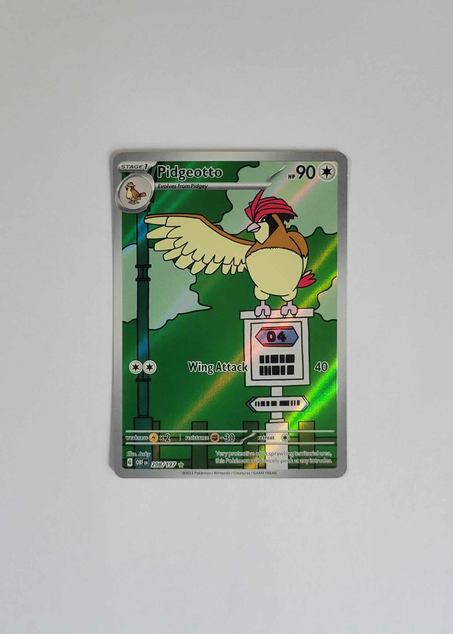 Pidgeotto 208/197 - Obsidian Flames