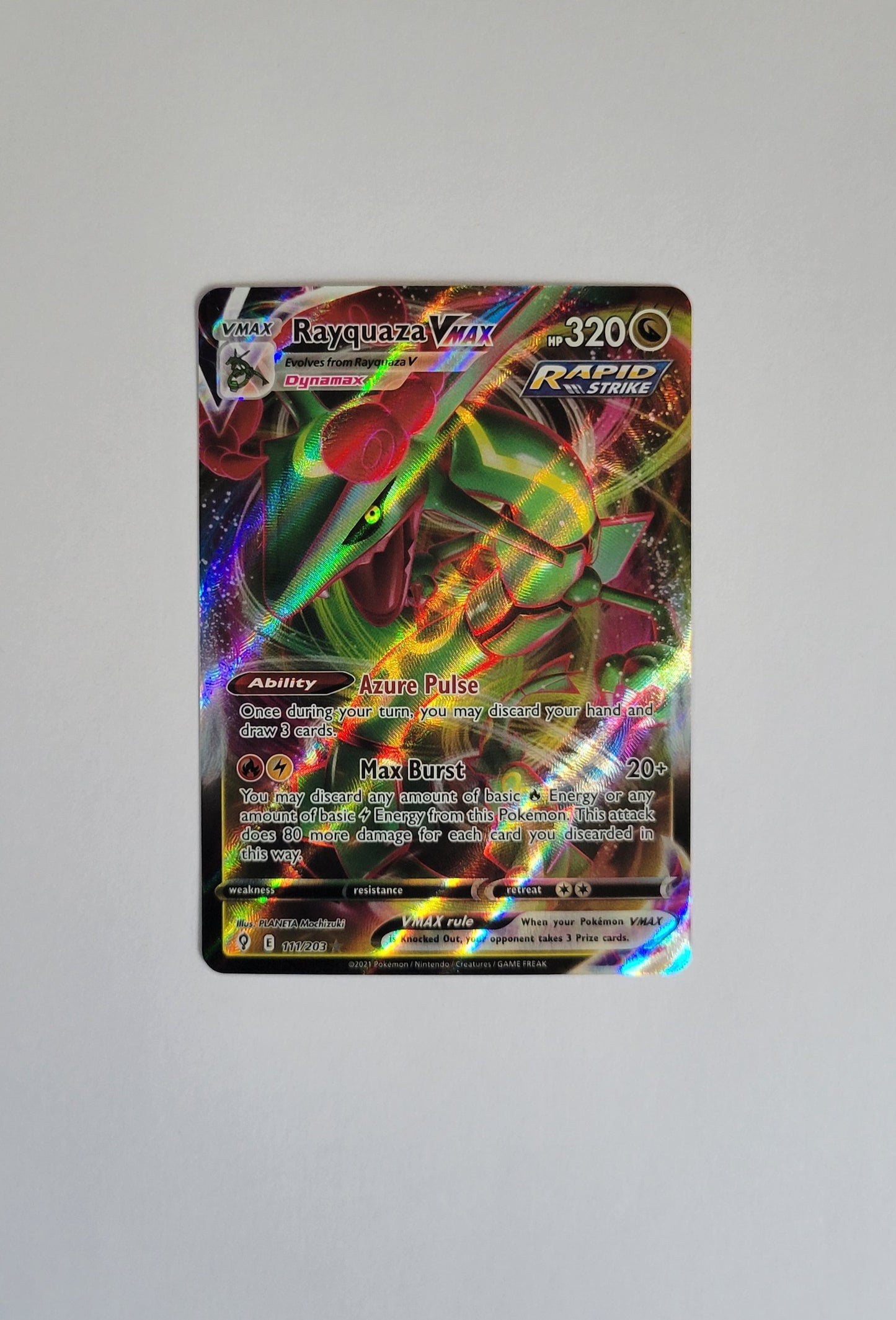 Rayquaza VMAX 111/203 - Evolving Skies