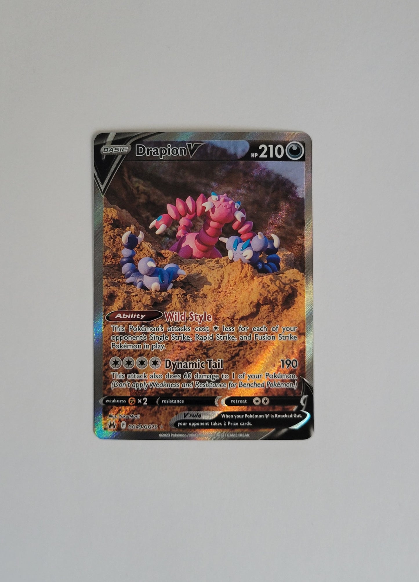 Drapion V GG49/GG70 - Crown Zenith