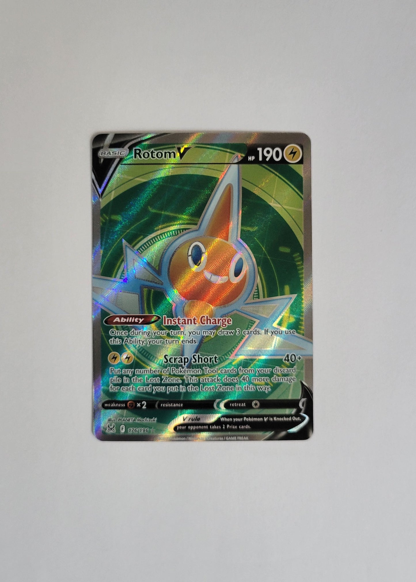 Rotom V 176/196 - Lost Origin
