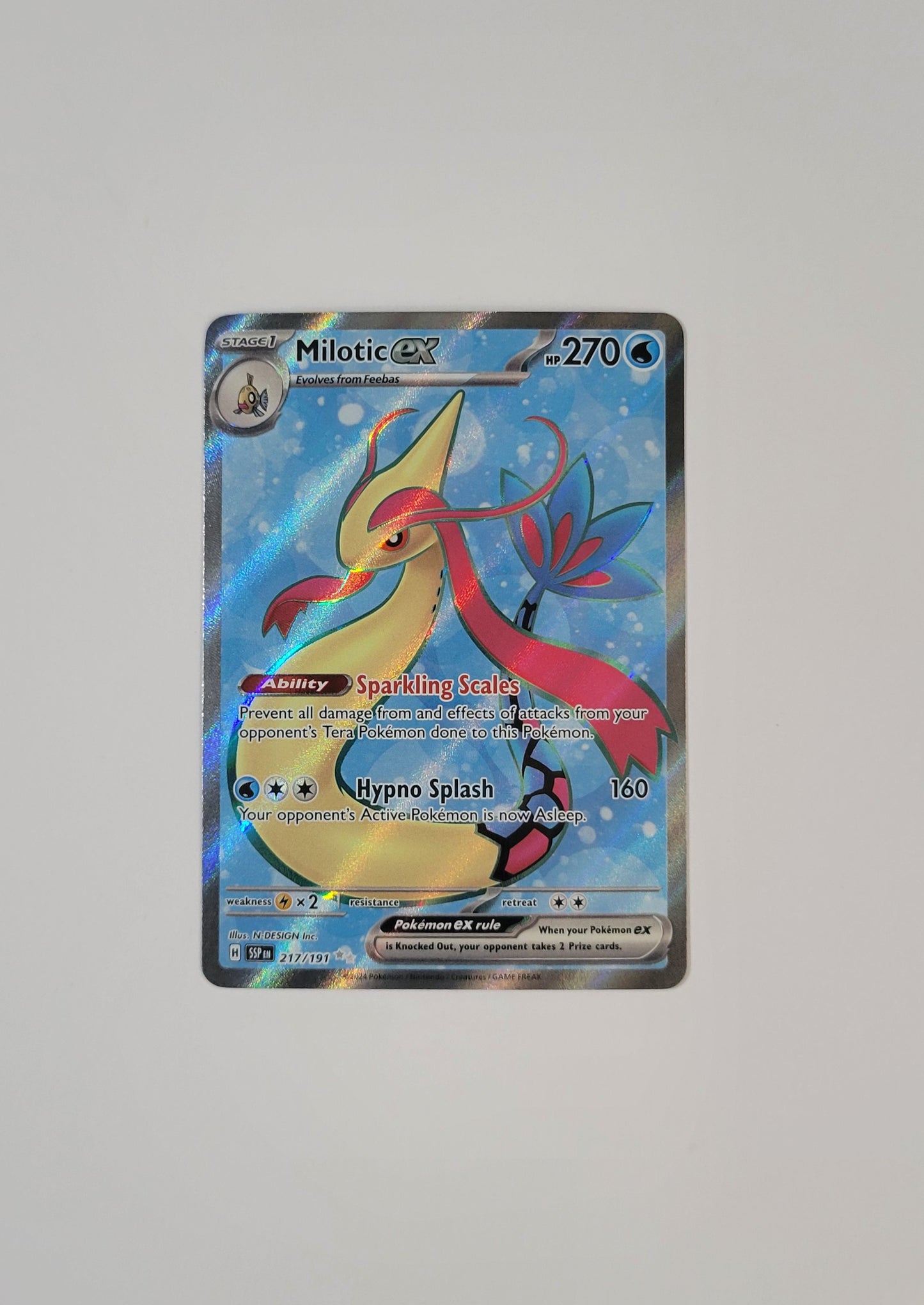 Milotic ex 217/191 - Surging Sparks