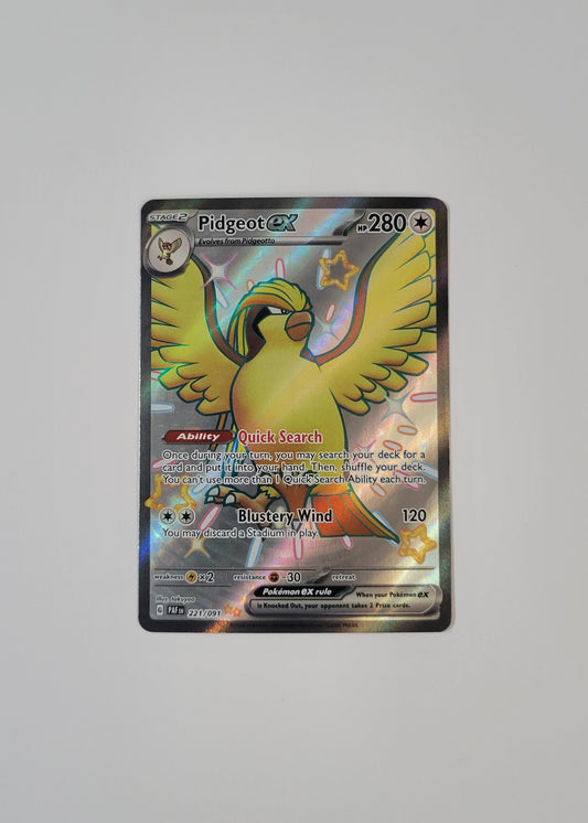 Pidgeot ex 221 - Paldean Fates