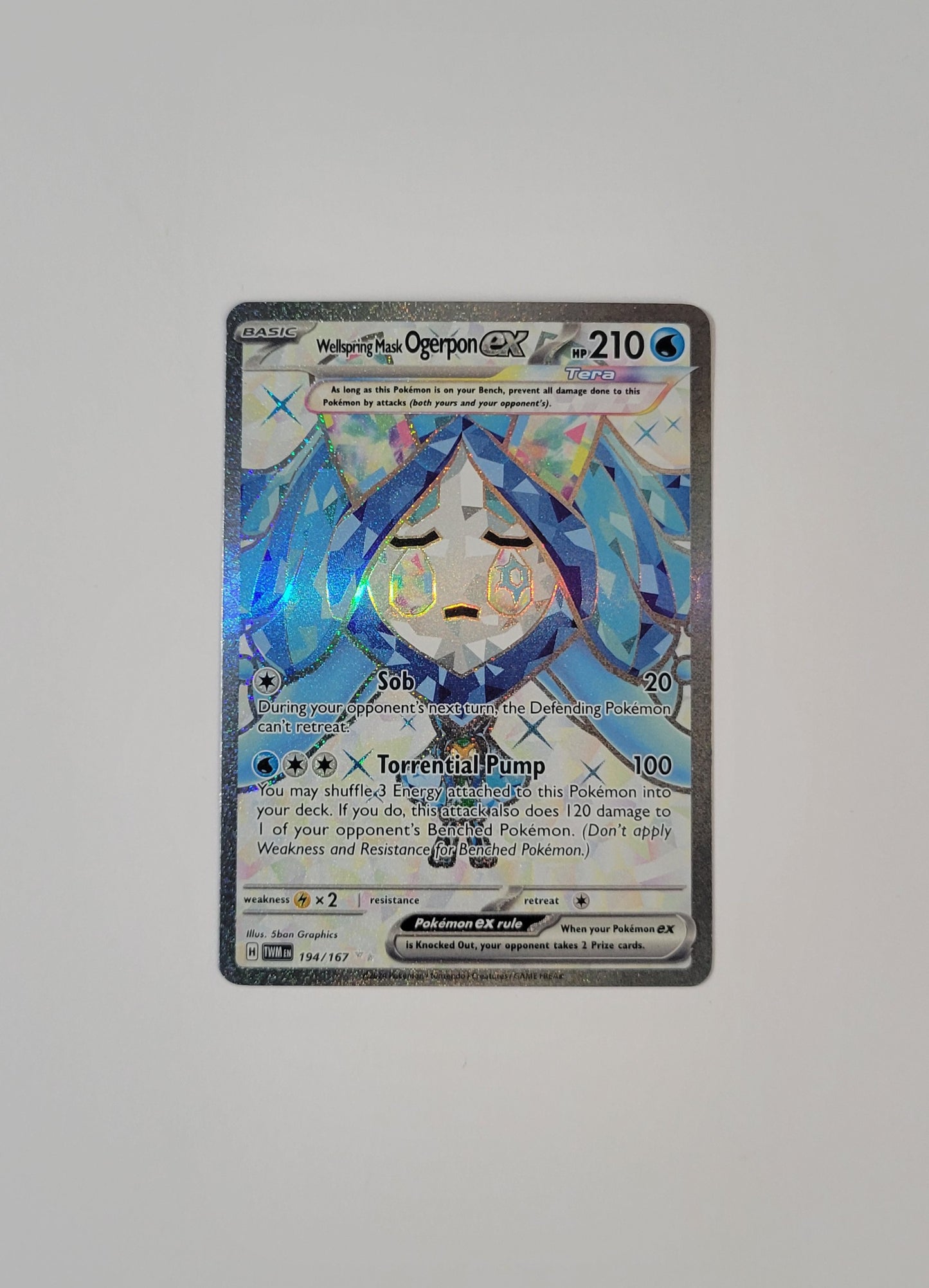 Wellspring Mask Ogerpon ex 194/167 - Twilight Masquerade