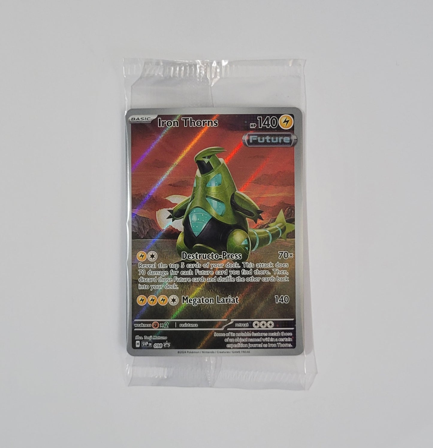 Iron Thorns SVP098 (Sealed) - Black Star Promo