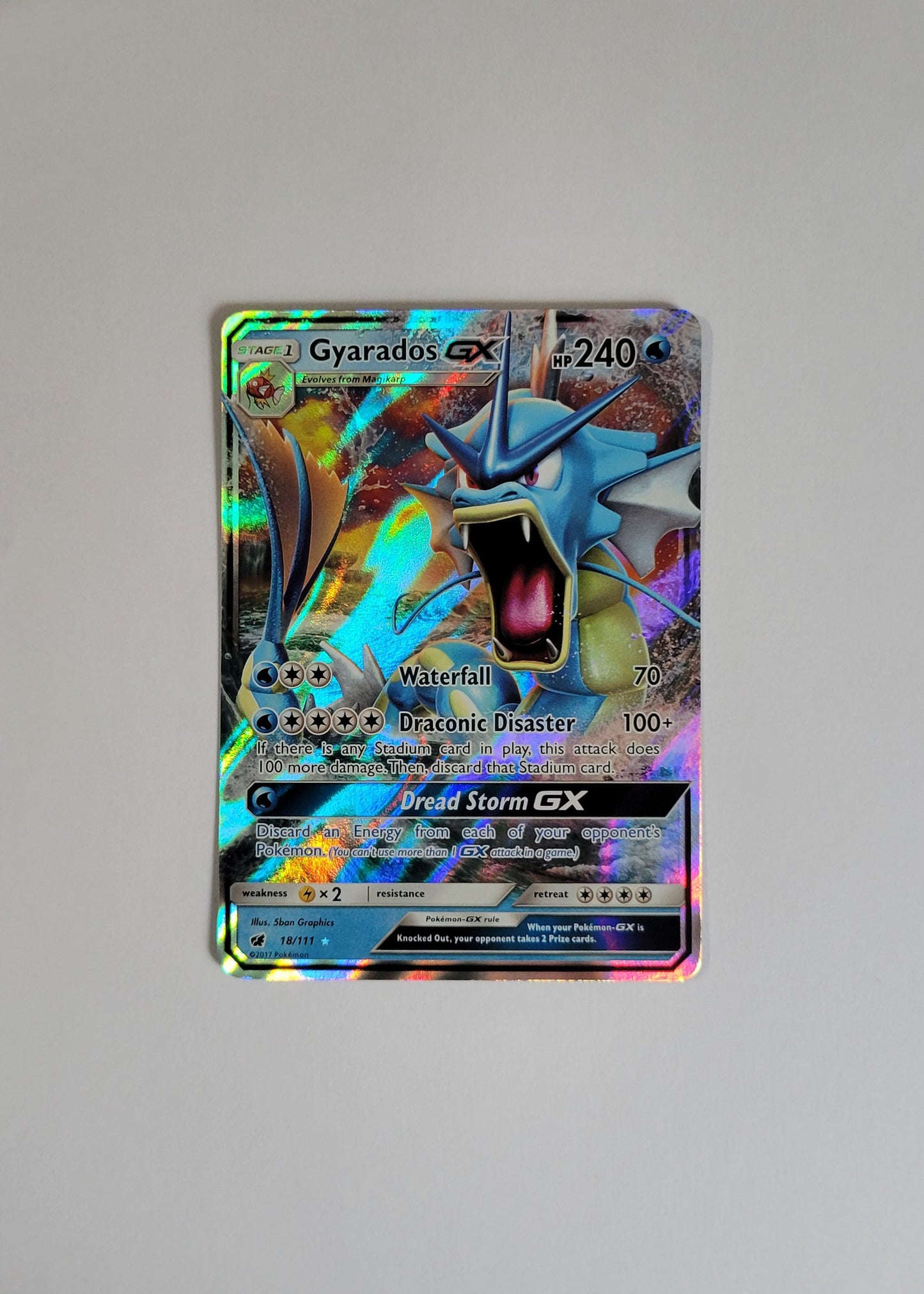 Gyarados GX 18/111 - Crimson Invasion
