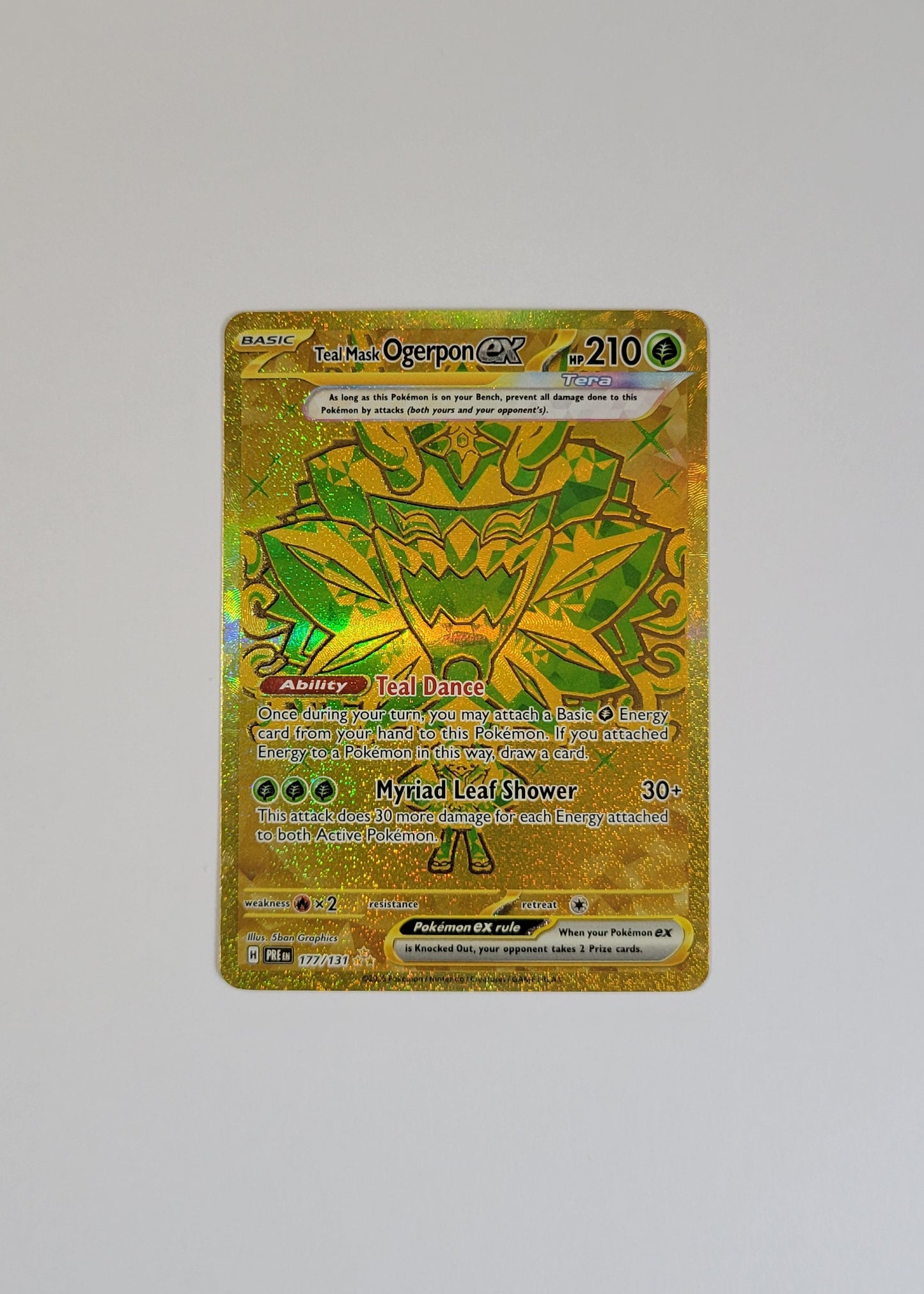 Teal Mask Ogerpon ex 177/131 - Prismatic Evolutions