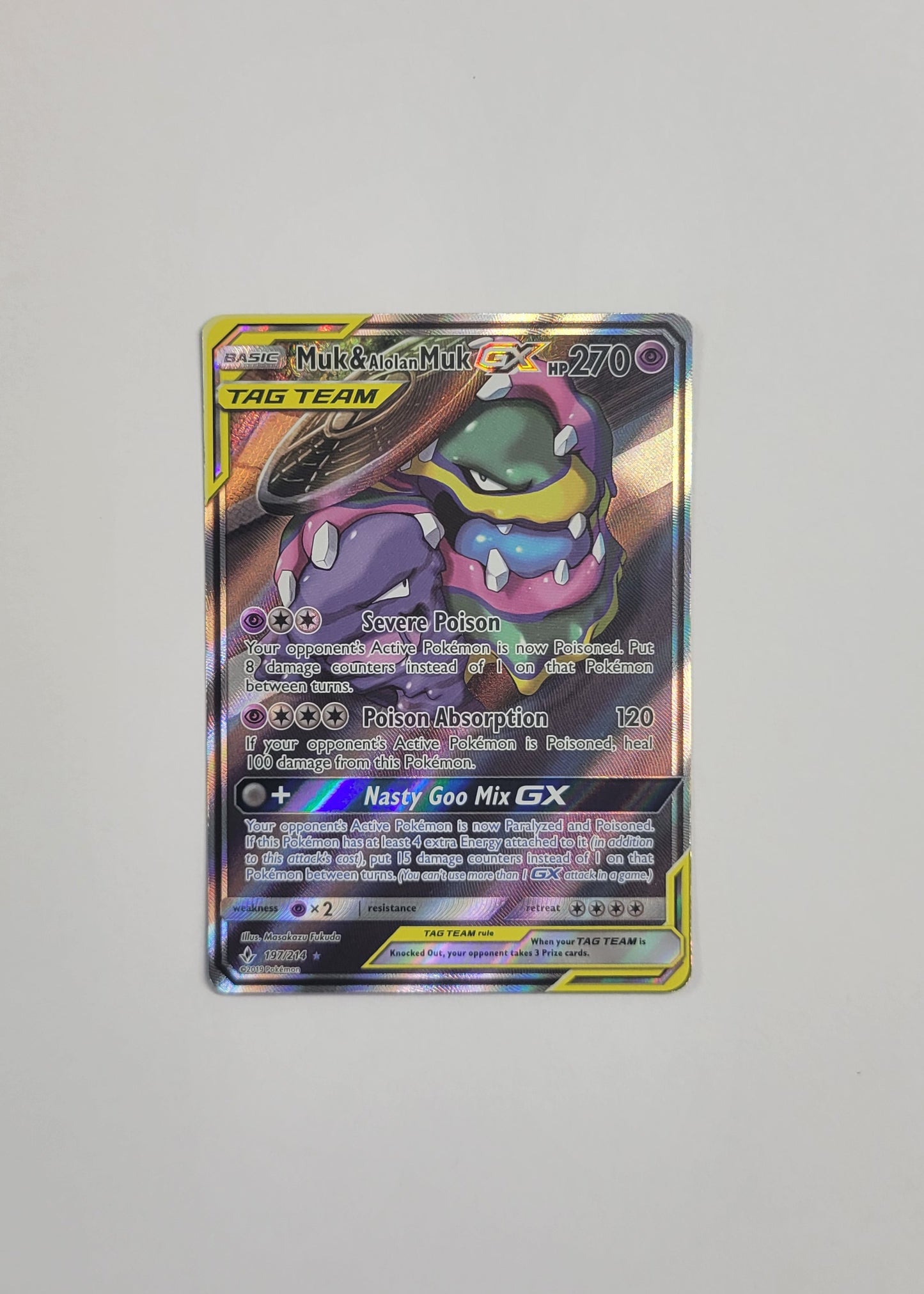 Muk & Alolan Muk GX 197/214 - Unbroken Bonds