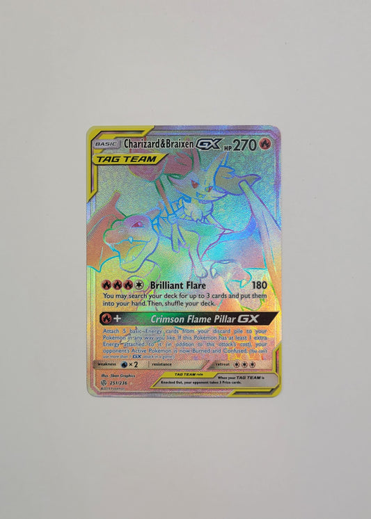 Charizard & Braixen GX 251/236 - Cosmic Eclipse
