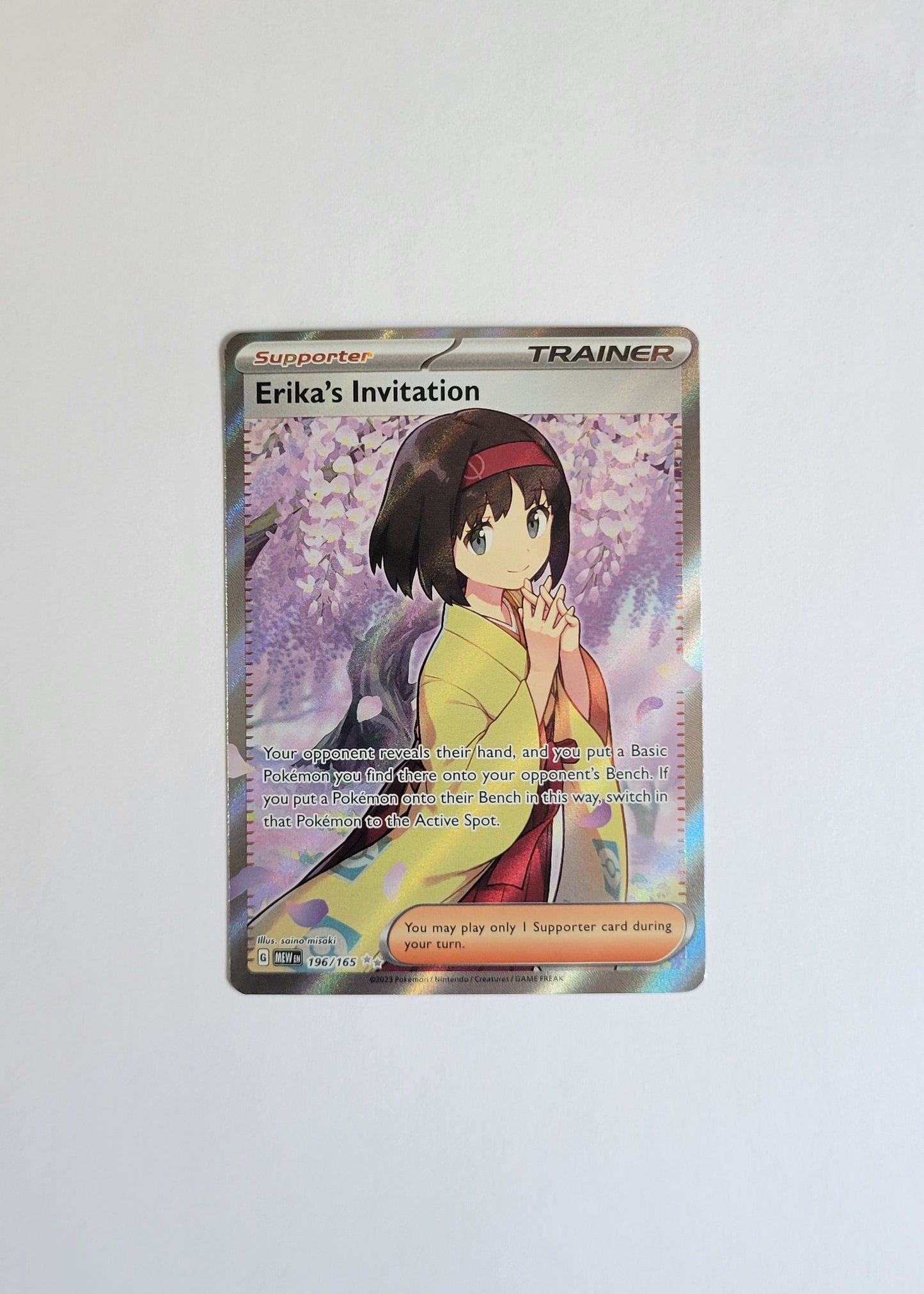 Erika's Invitation 196/165 - 151