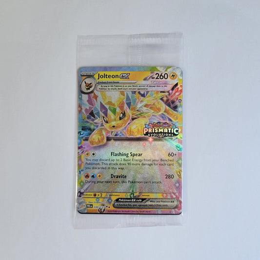 Jolteon ex 030/131 (Sealed, Stamped) - Prismatic Evolutions