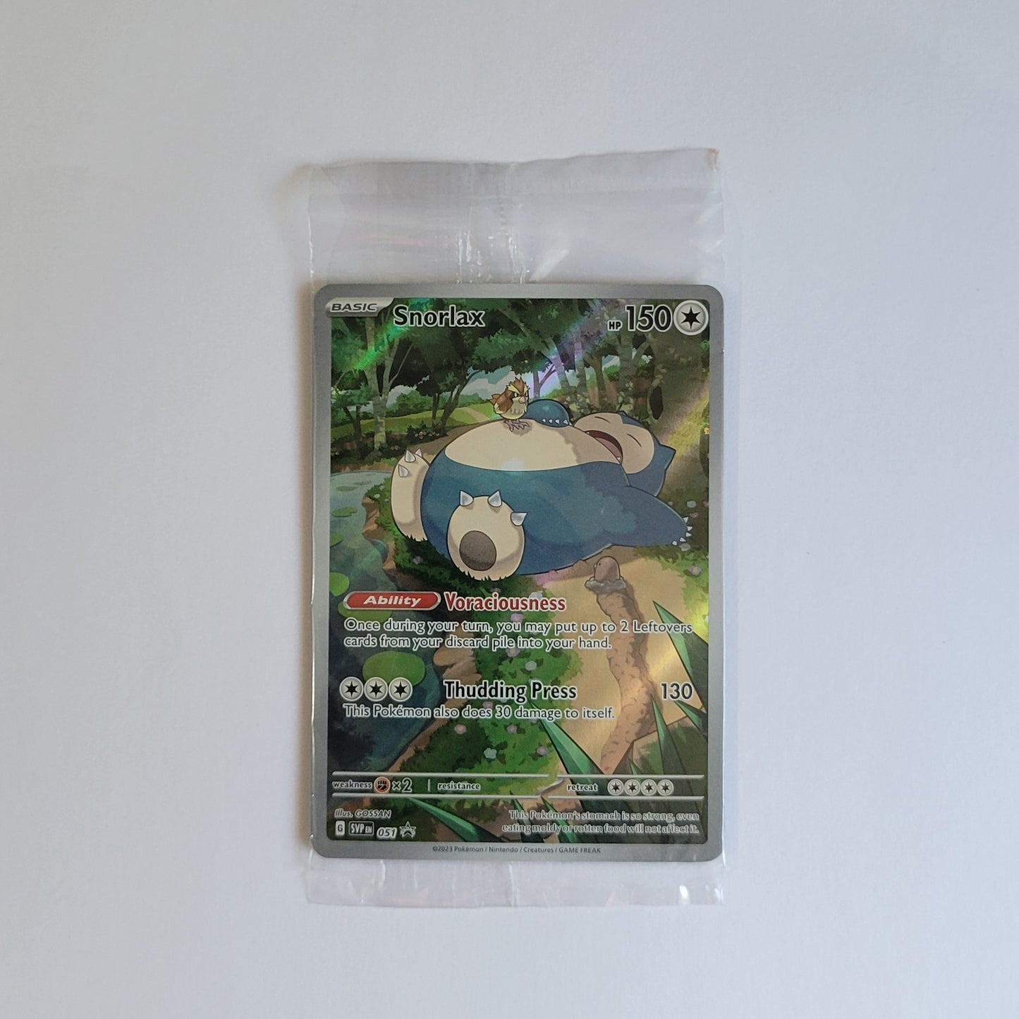 Snorlax SVP051 (Sealed) - Black Star Promo