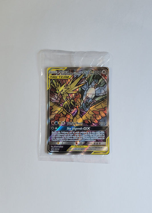 Moltres & Zapdos & Articuno GX SM210 (Sealed) - Black Star Promo