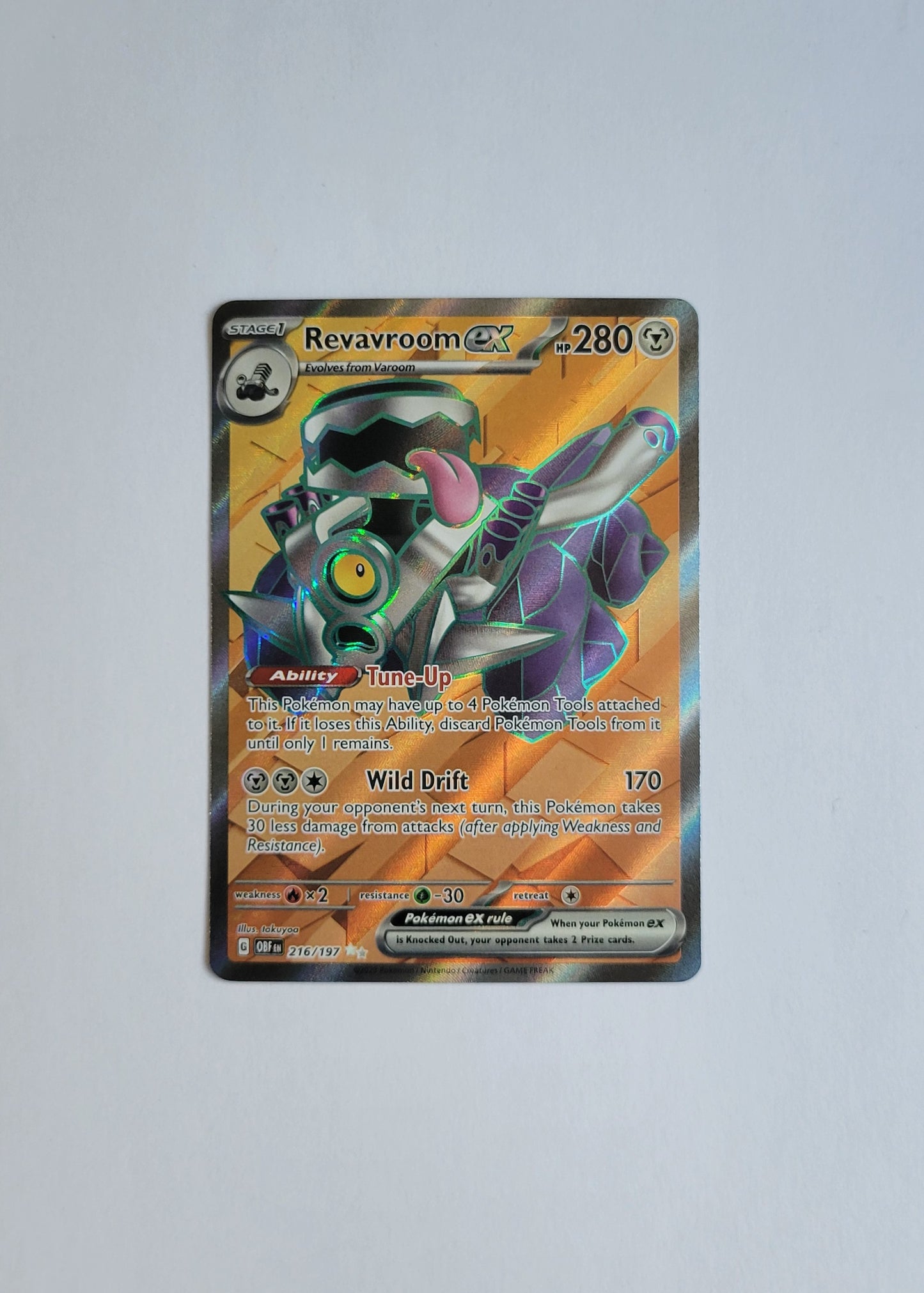 Revavroom ex 216/197 - Obsidian Flames