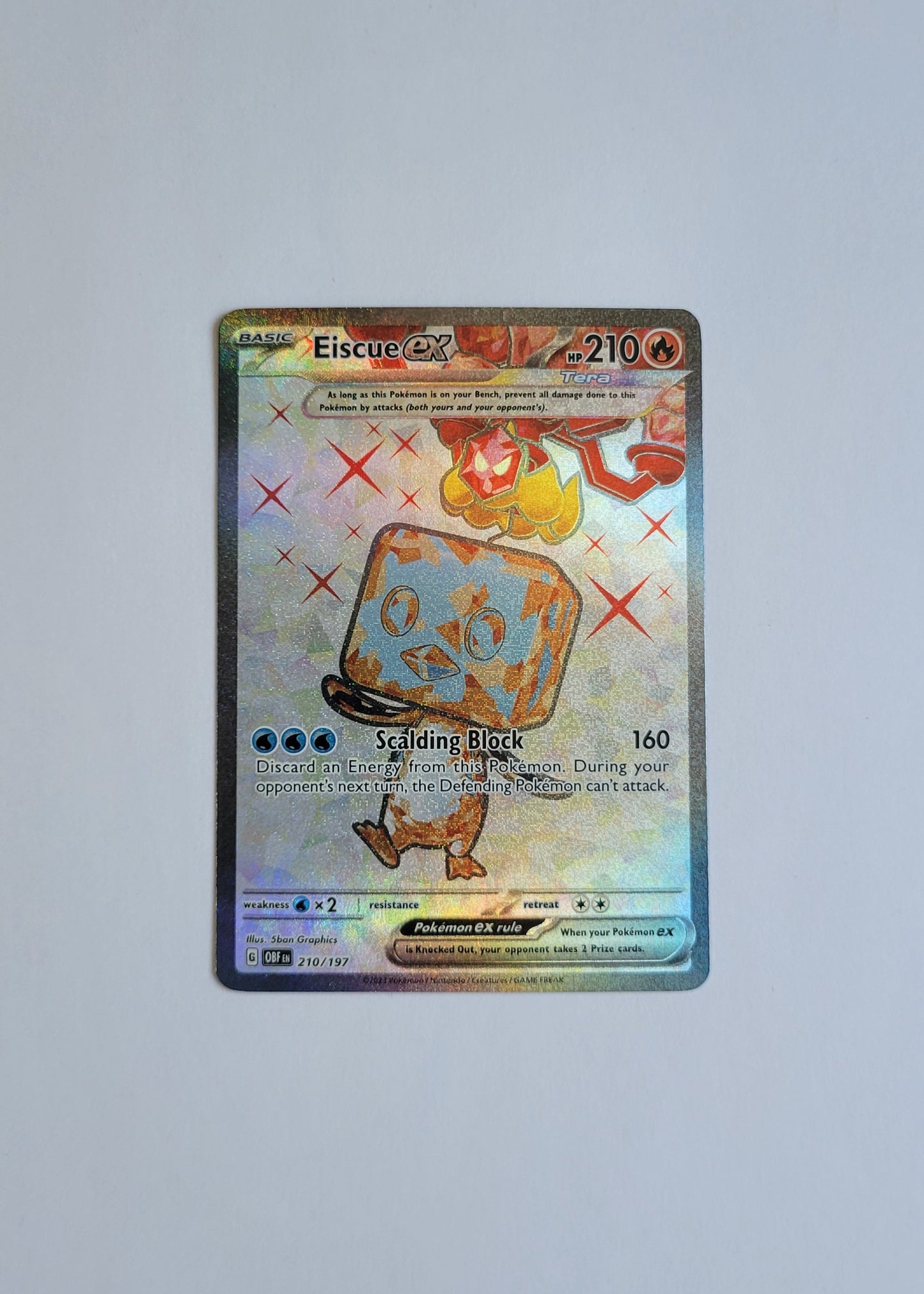 Eiscue ex 210/197 - Obsidian Flames