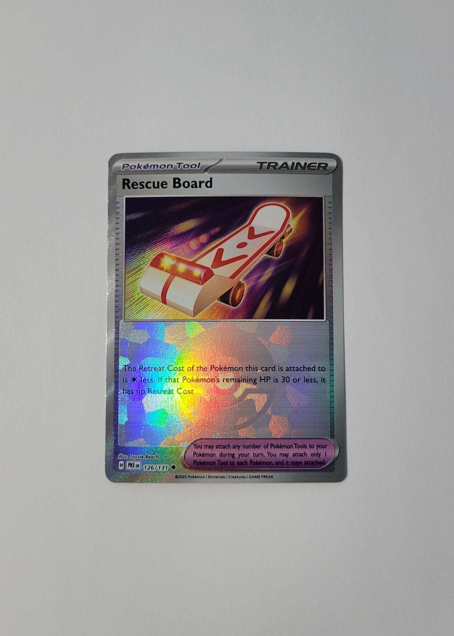 Rescue Board 126/131 (Poké Ball) - Prismatic Evolutions