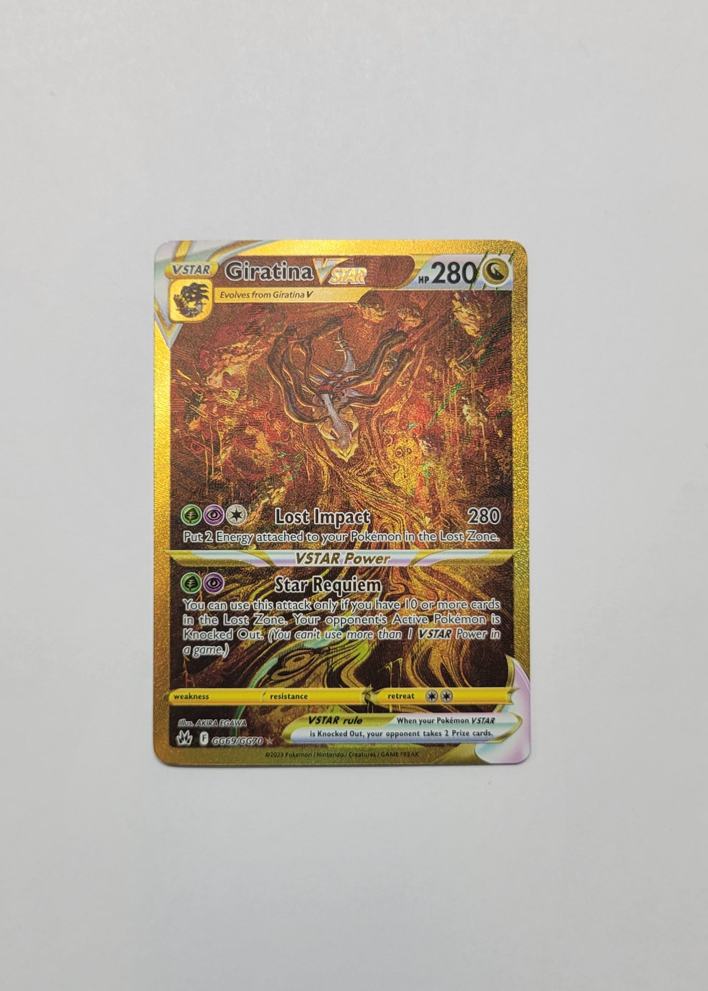 Giratina VSTAR GG69/GG70 - Crown Zenith