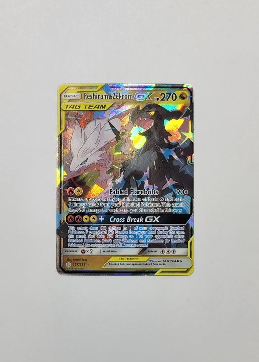 Reshiram & Zekrom GX 157/236 - Cosmic Eclipse