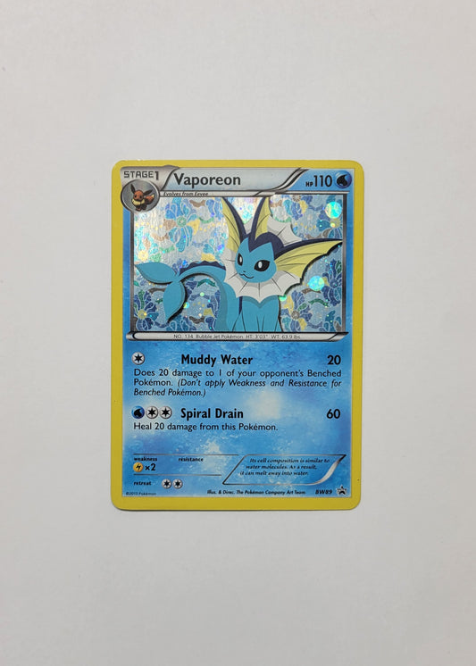 Vaporeon BW89 - Black Star Promo