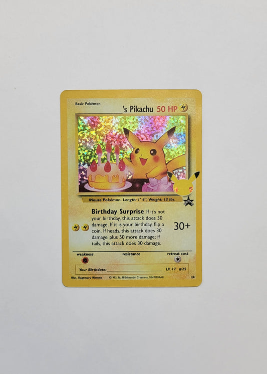 ________'s Pikachu 24 - Celebrations