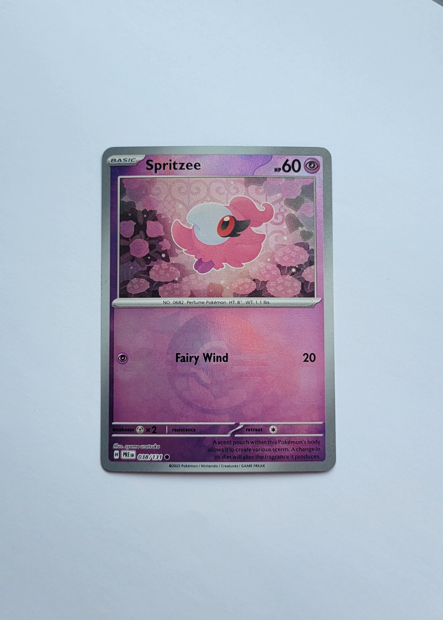 Spritzee 038/131 (Poké Ball) - Prismatic Evolutions