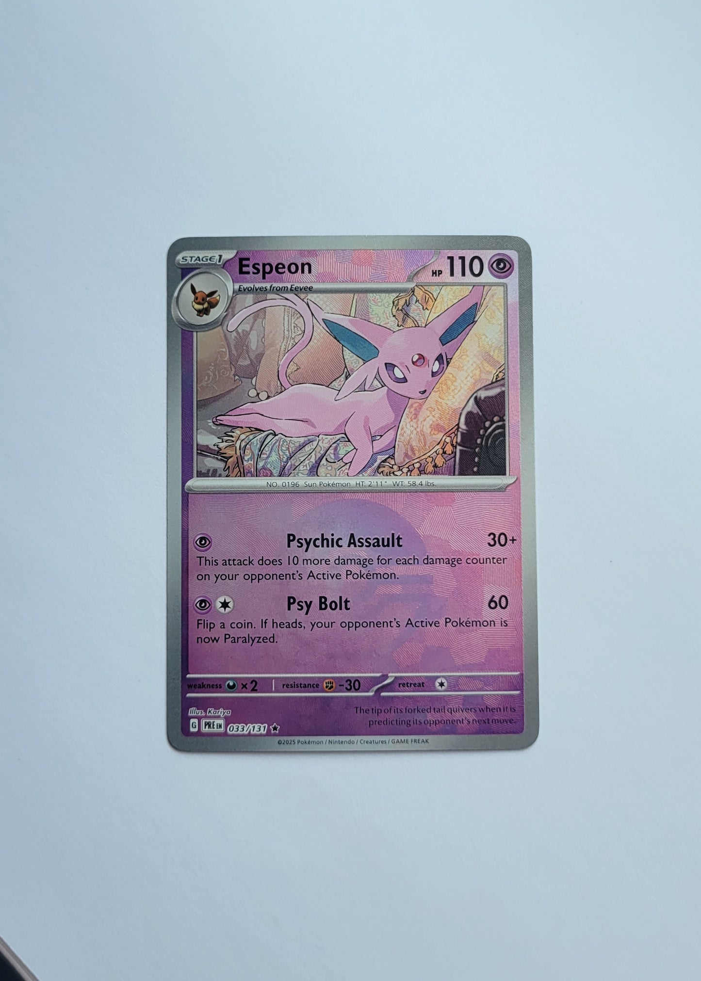 Espeon 033/131 (Poké Ball) - Prismatic Evolutions