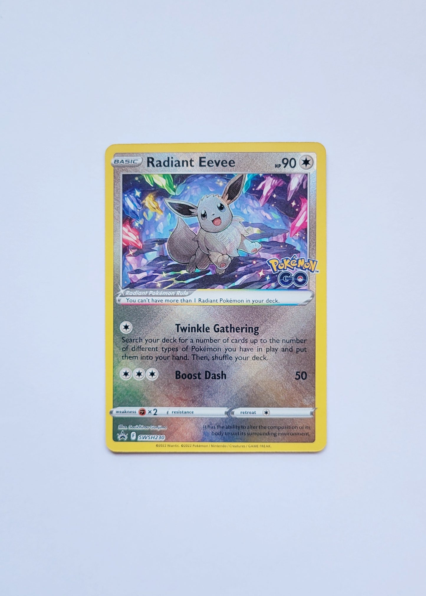 Radiant Eevee SWSH230 - Black Star Promo