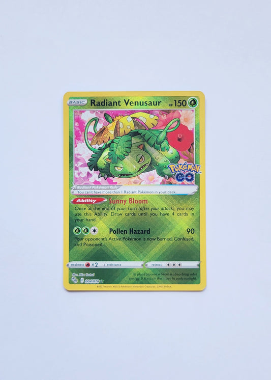 Radiant Venusaur 004/078 - Pokémon Go
