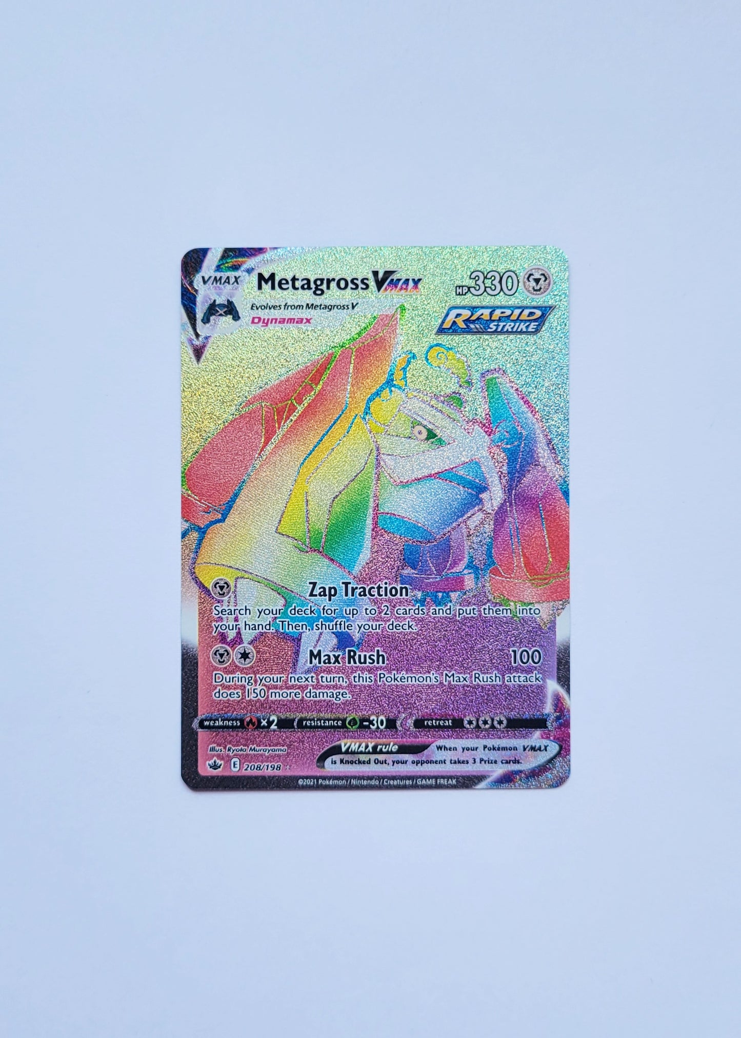 Metagross VMAX 208/198 - Chilling Reign