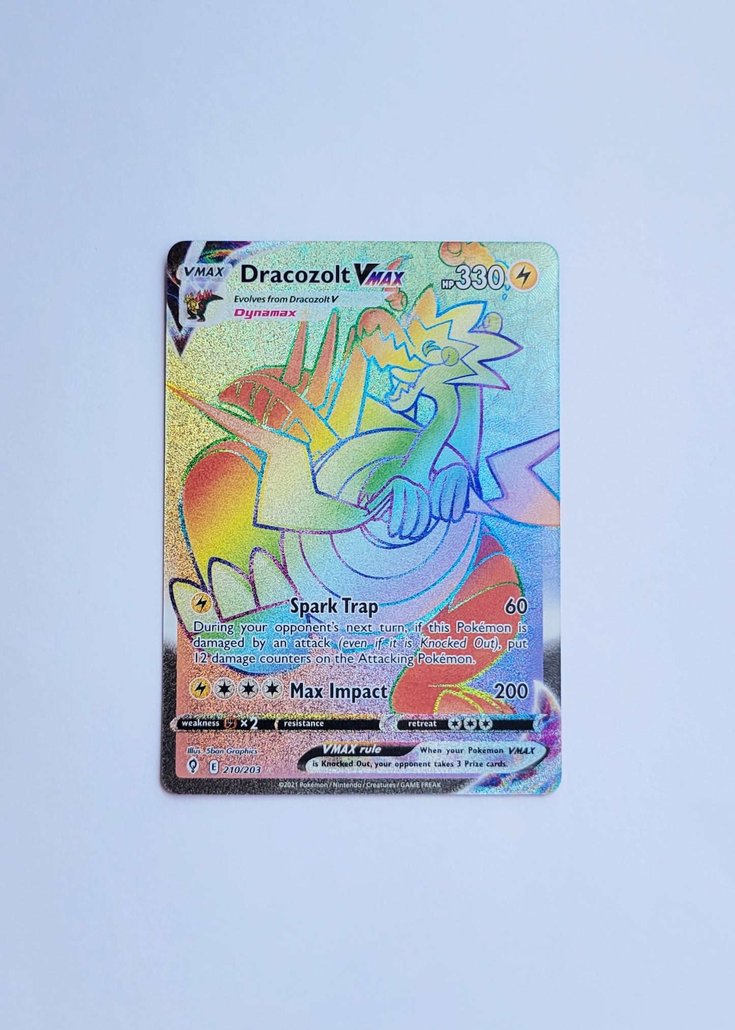 Dracozolt VMAX 210/203 - Evolving Skies