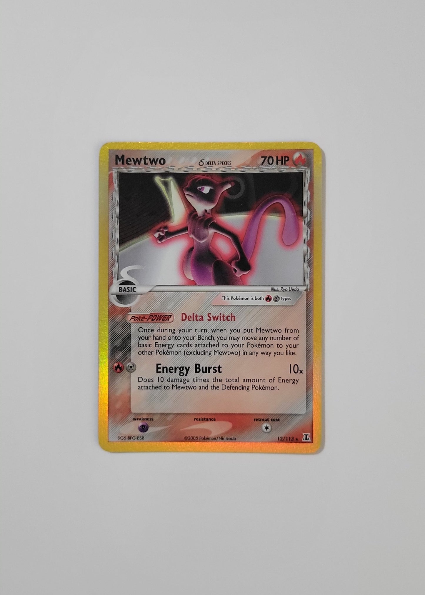Mewtwo 12/113 - EX Delta Species