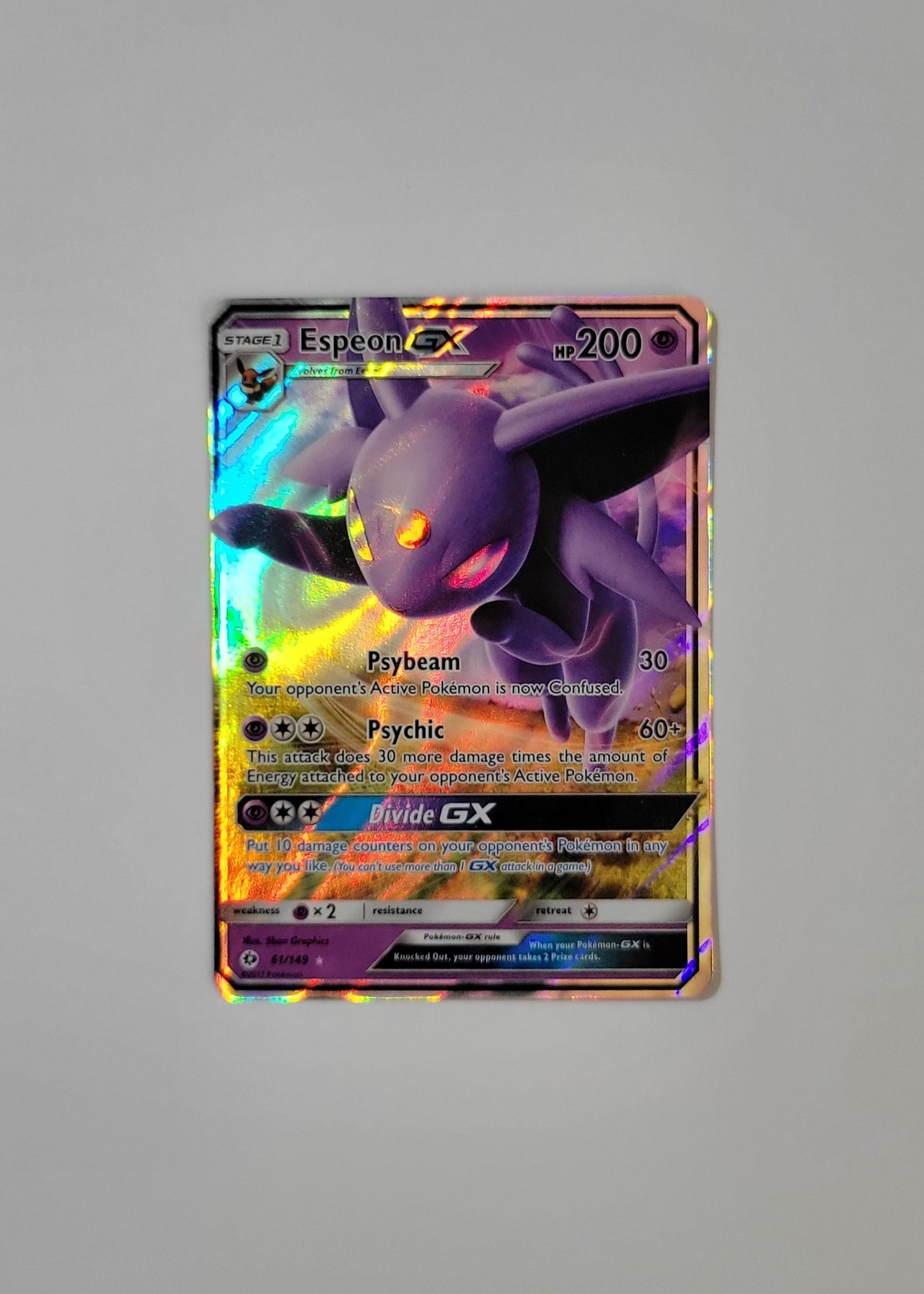 Espeon GX 61/149 - Sun & Moon