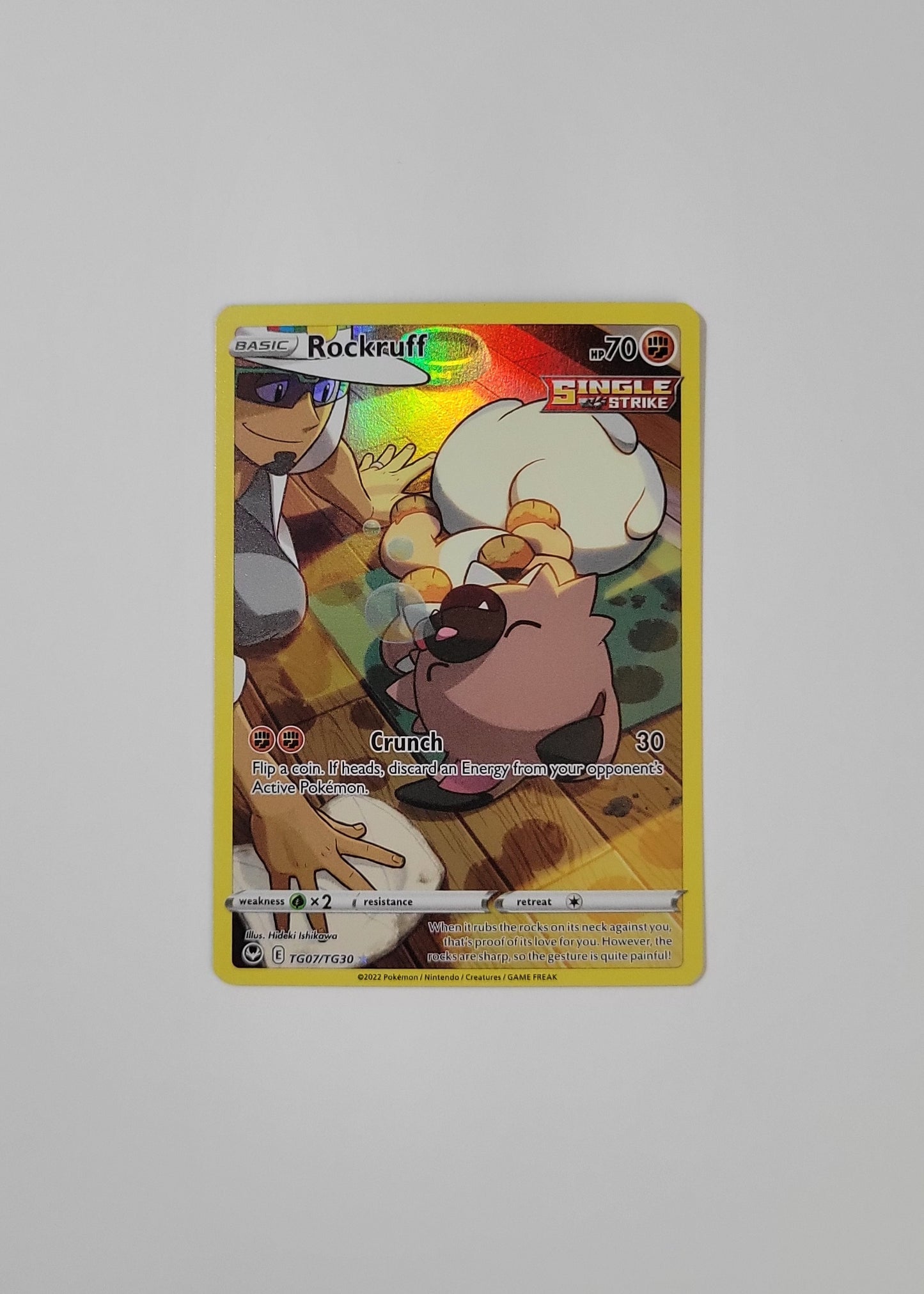 Rockruff TG07/TG30 - Silver Tempest: Trainer Gallery