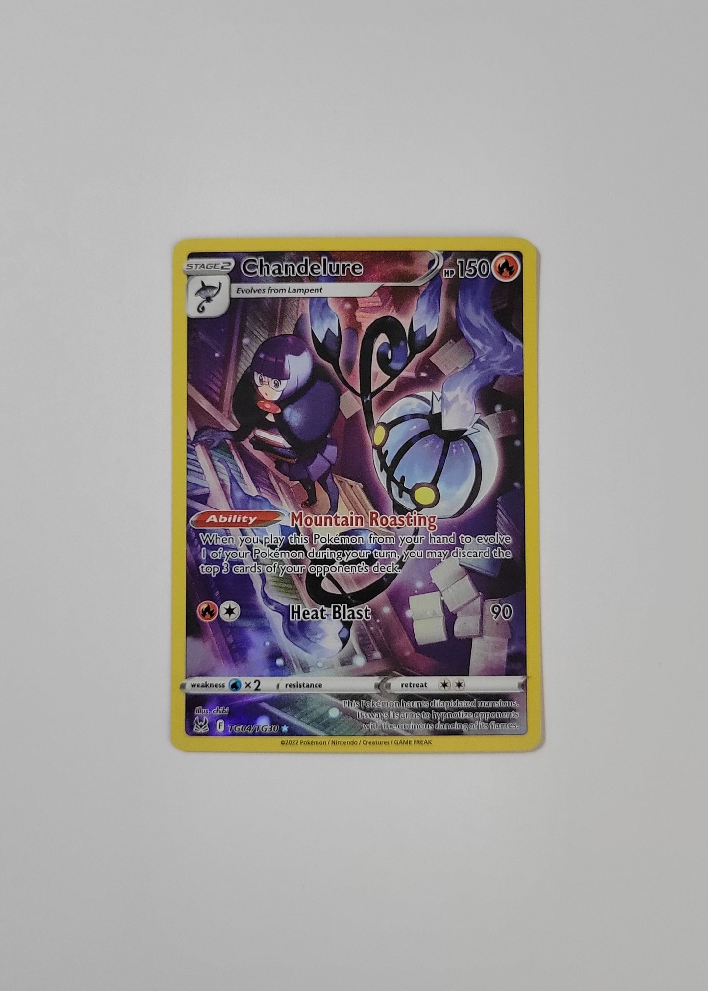 Chandelure TG04/TG30 - Lost Origin: Trainer Gallery