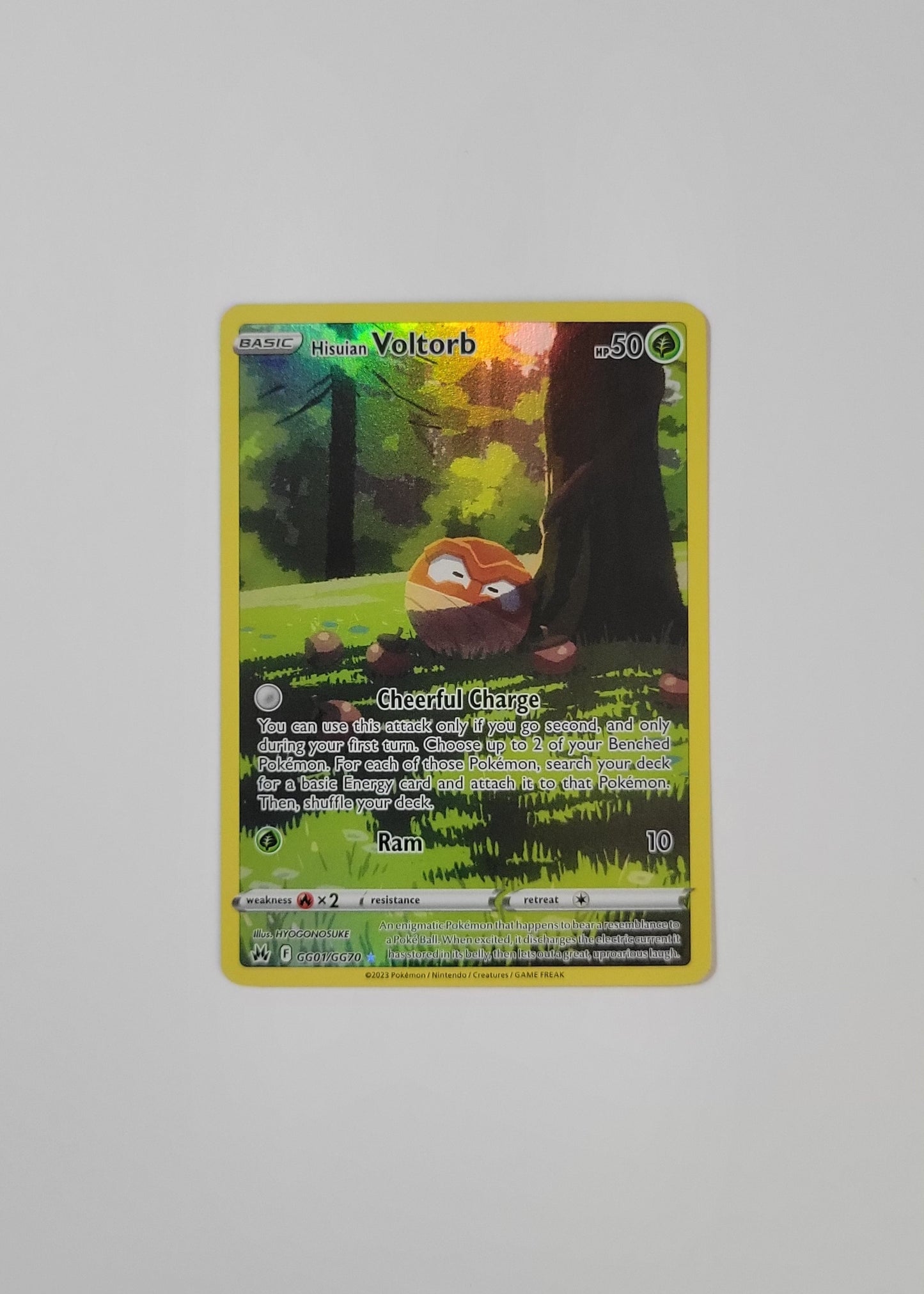 Hisuian Voltorb GG01/GG70 - Crown Zenith Galarian Gallery