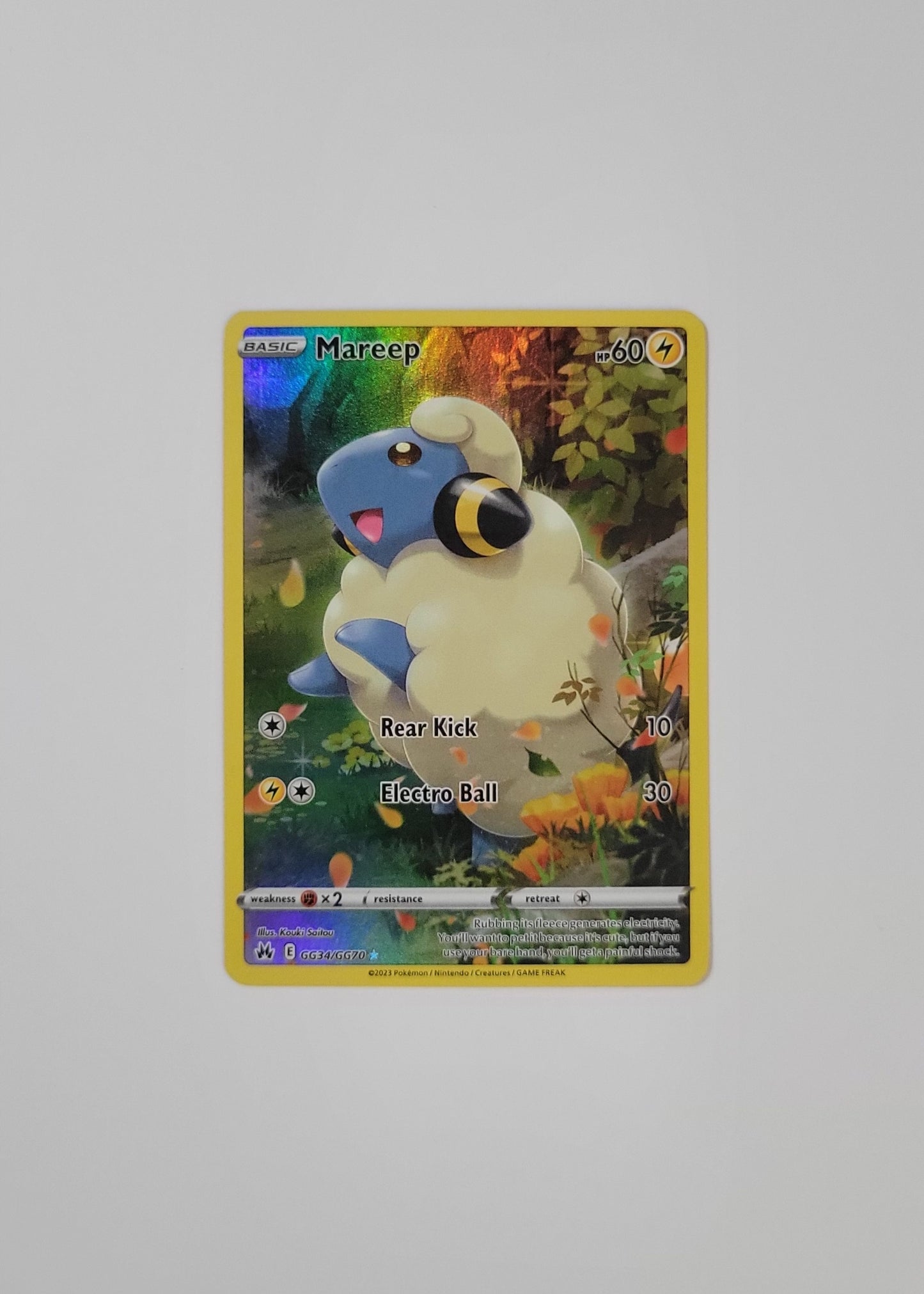 Mareep GG34/GG70 - Crown Zenith: Galarian Gallery