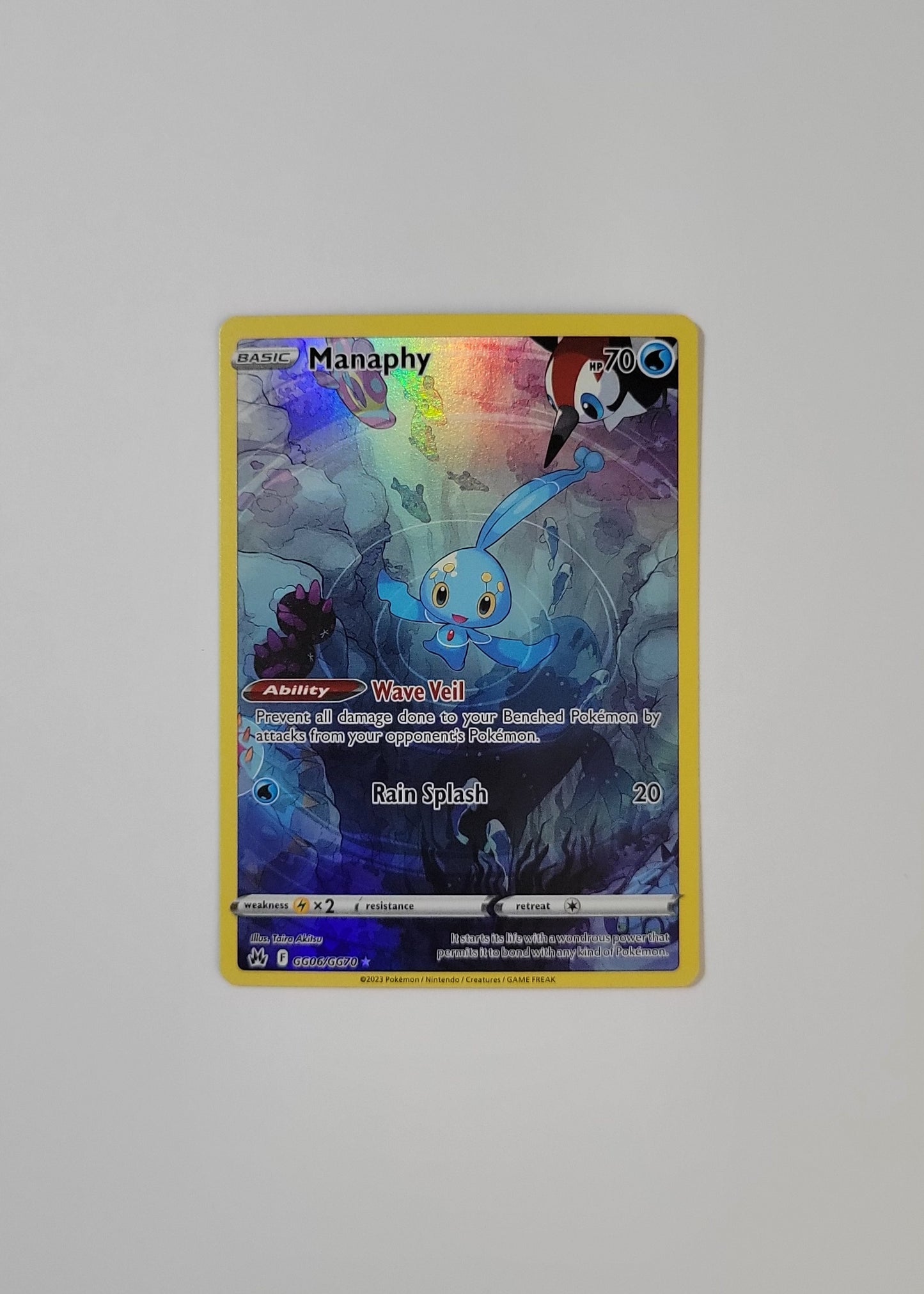 Manaphy GG06/GG70 - Crown Zenith: Galarian Gallery