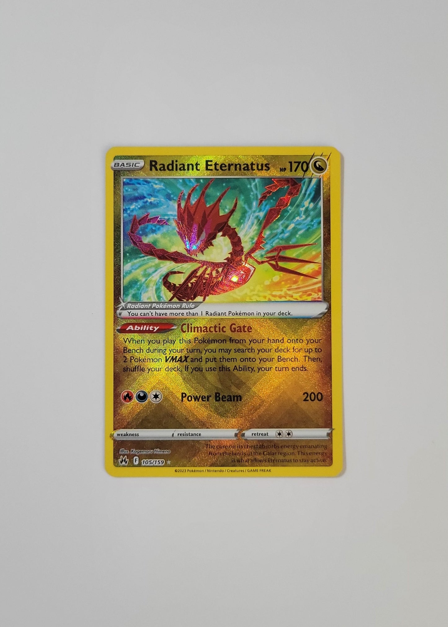 Radiant Eternatus 105/159 - Crown Zenith