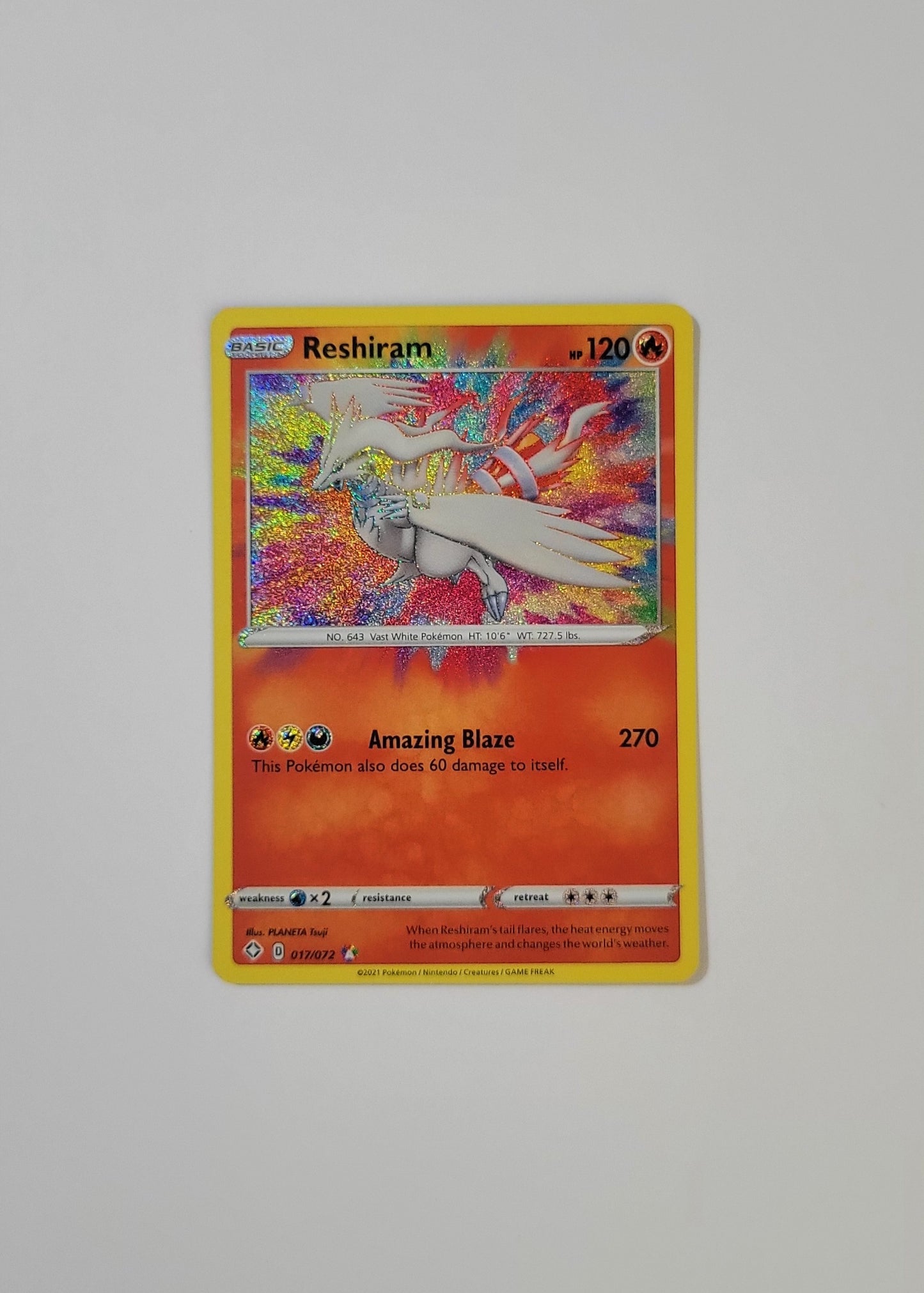 Reshiram 017/072 - Shining Fates