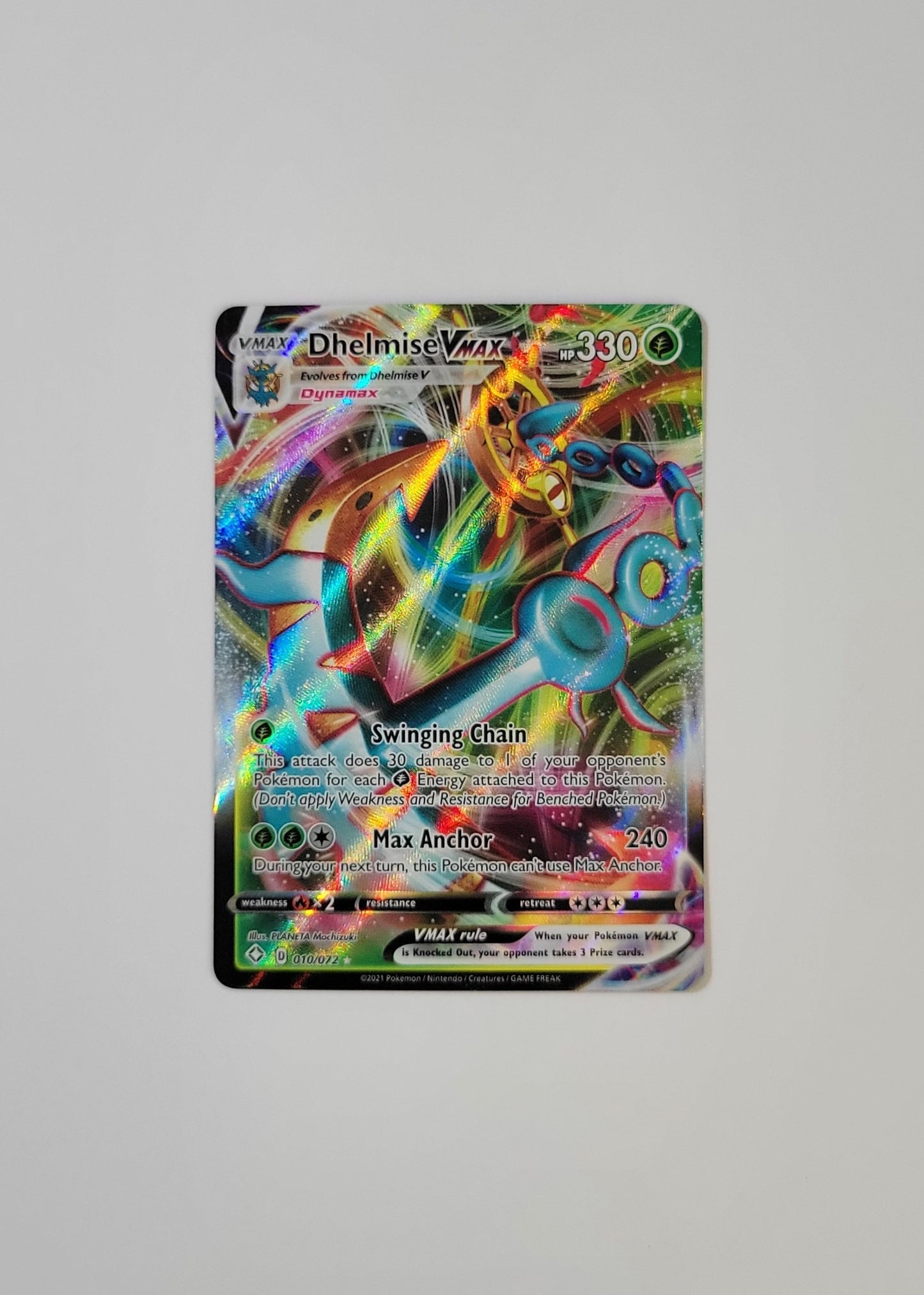 Dhelmise VMAX 010/072 - Shining Fates