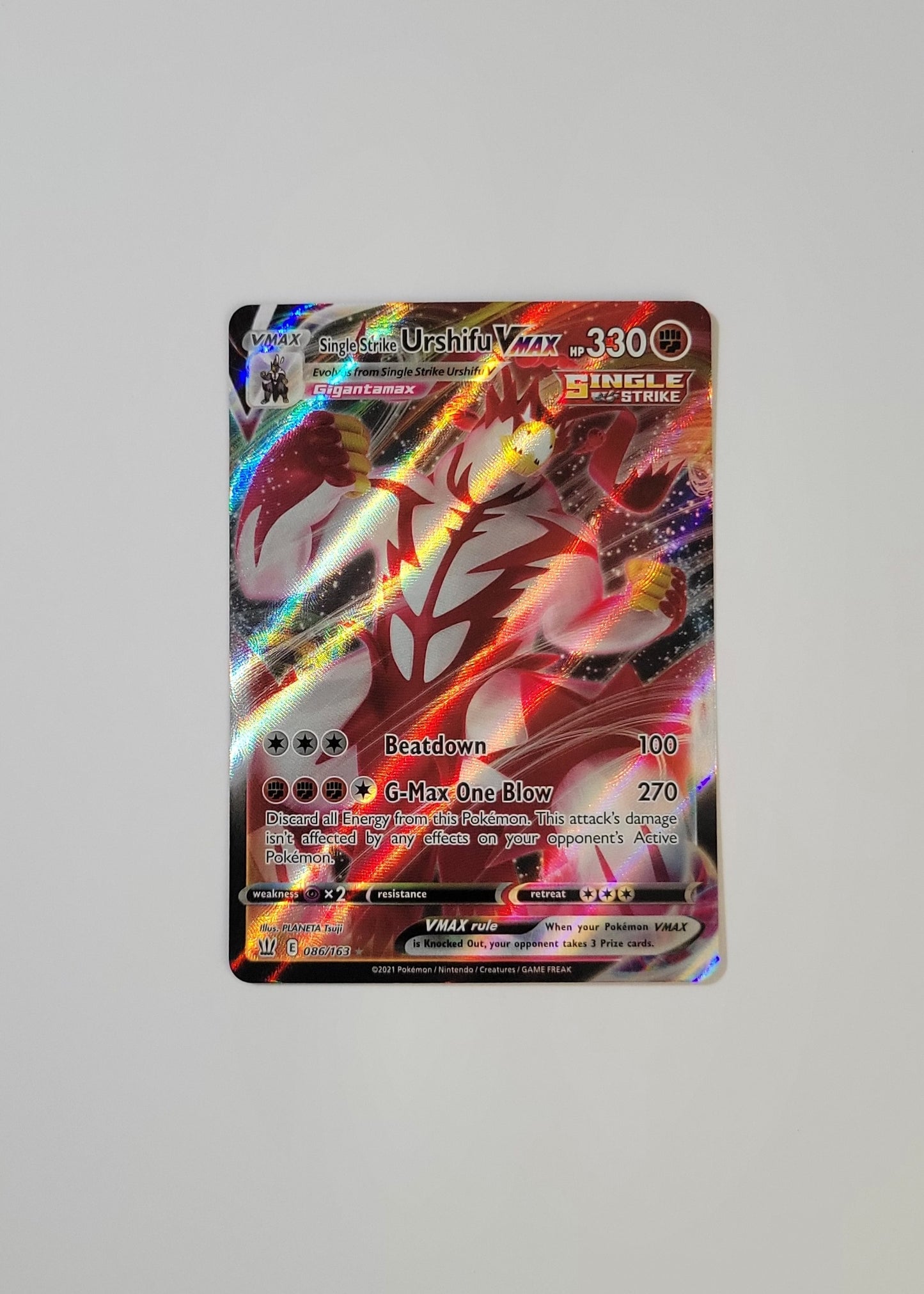 Single Strike Urshifu VMAX 086/163 - Battle Styles