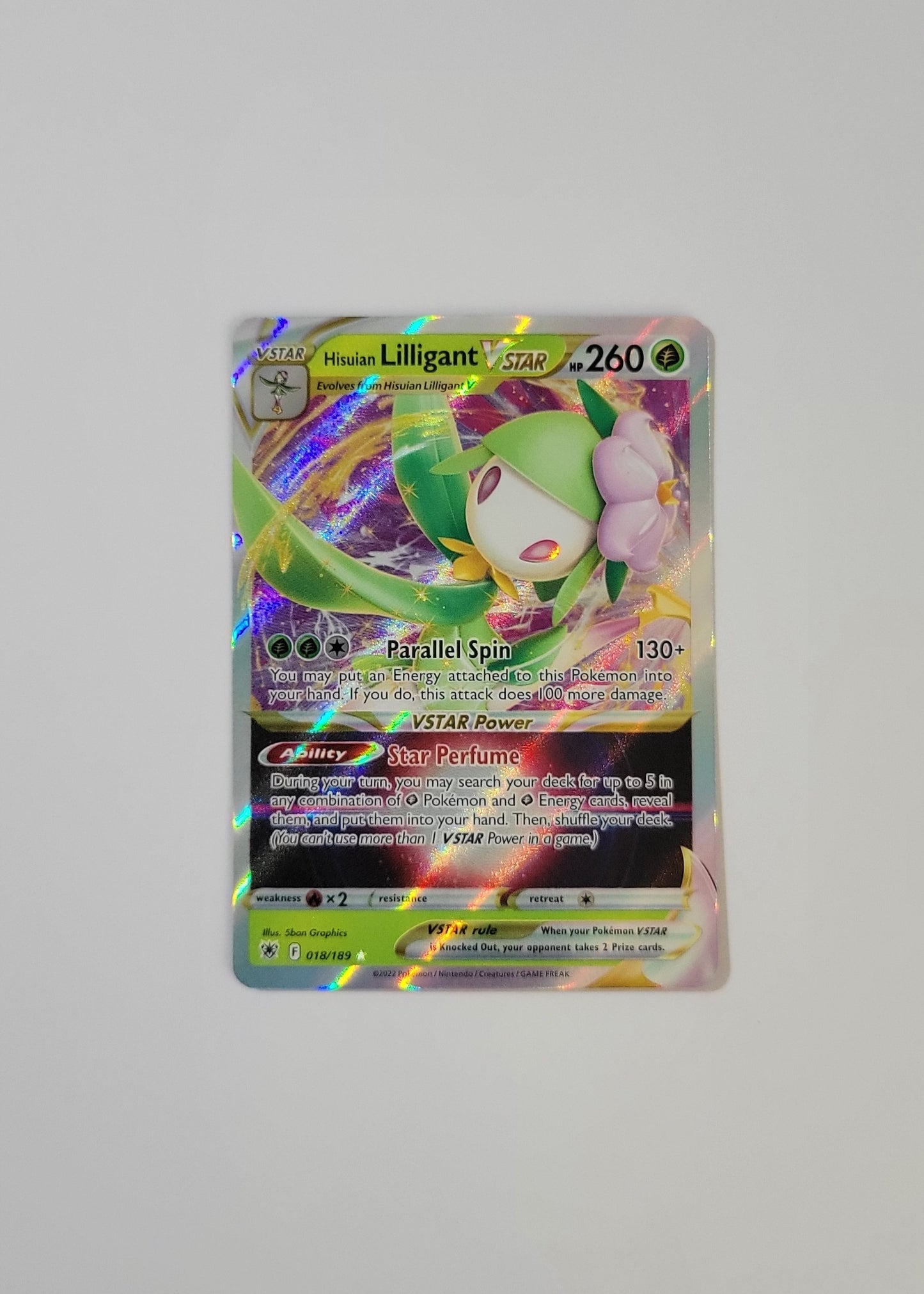 Hisuian Lilligant VSTAR 018/189 - Astral Radiance